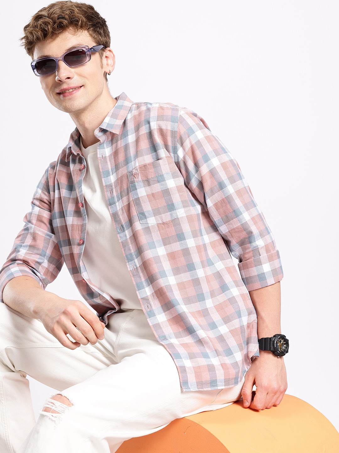 Aeropostale Checked Casual Shirt