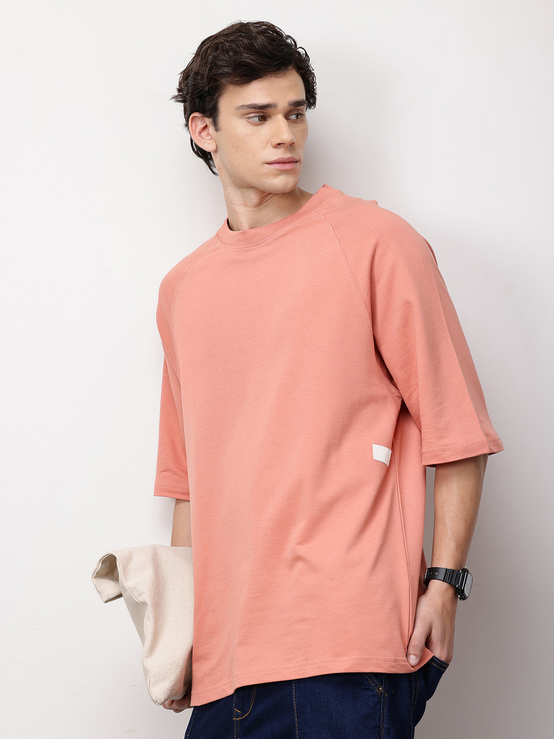 ether 365 Essentials Organic Cotton Oversize Fit T-shirt