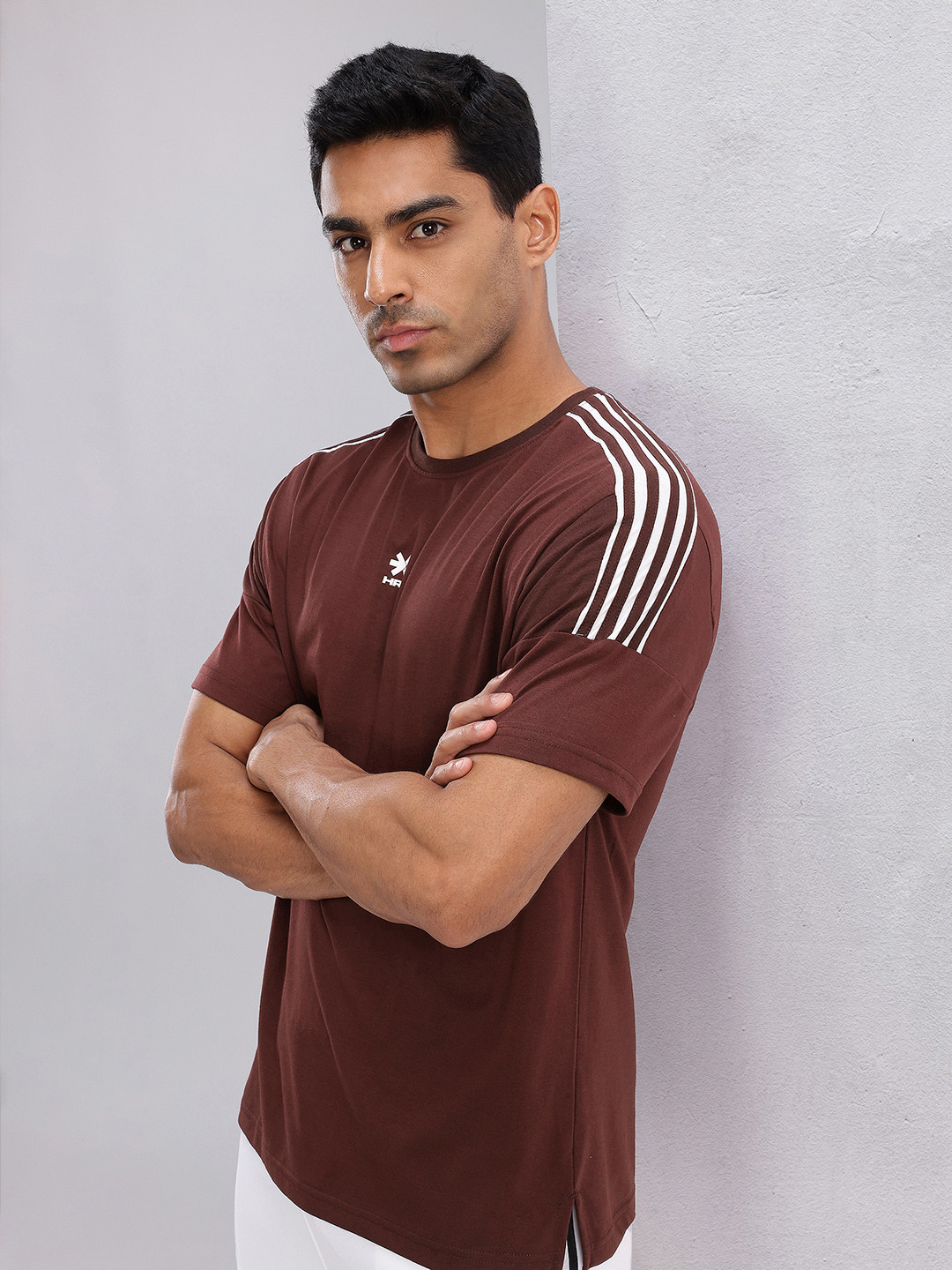 HRX by Hrithik Roshan Taping Detail Training T-shirt