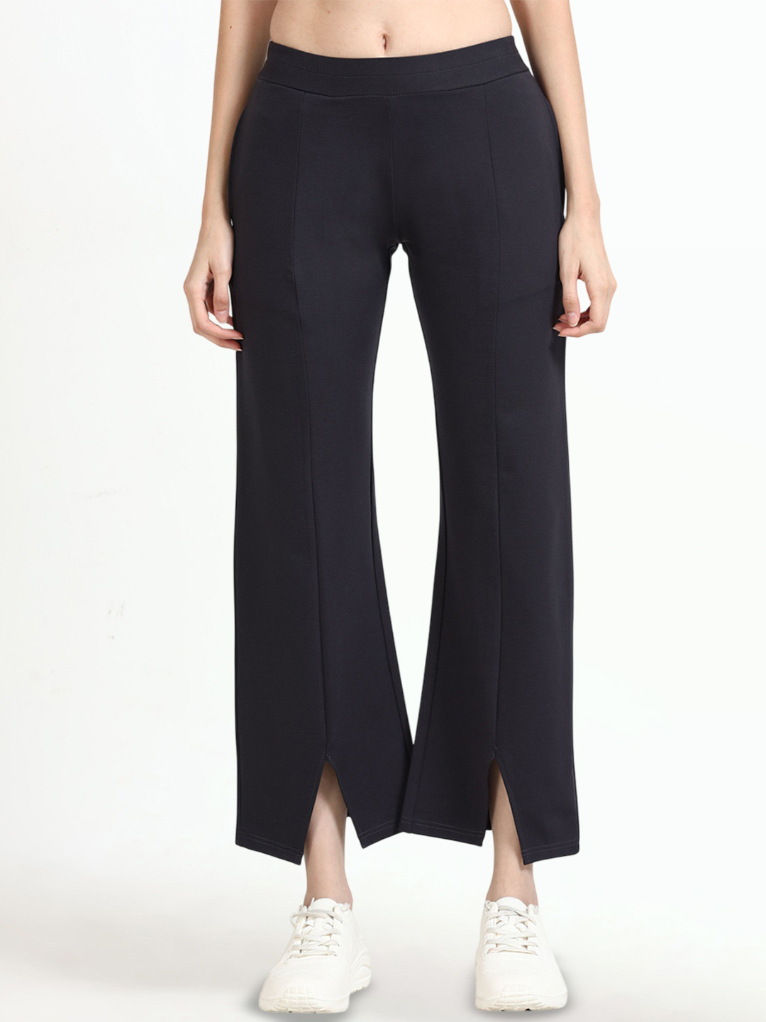ECOLINE Clothing Women Regular Fit Mid-Rise Trousers