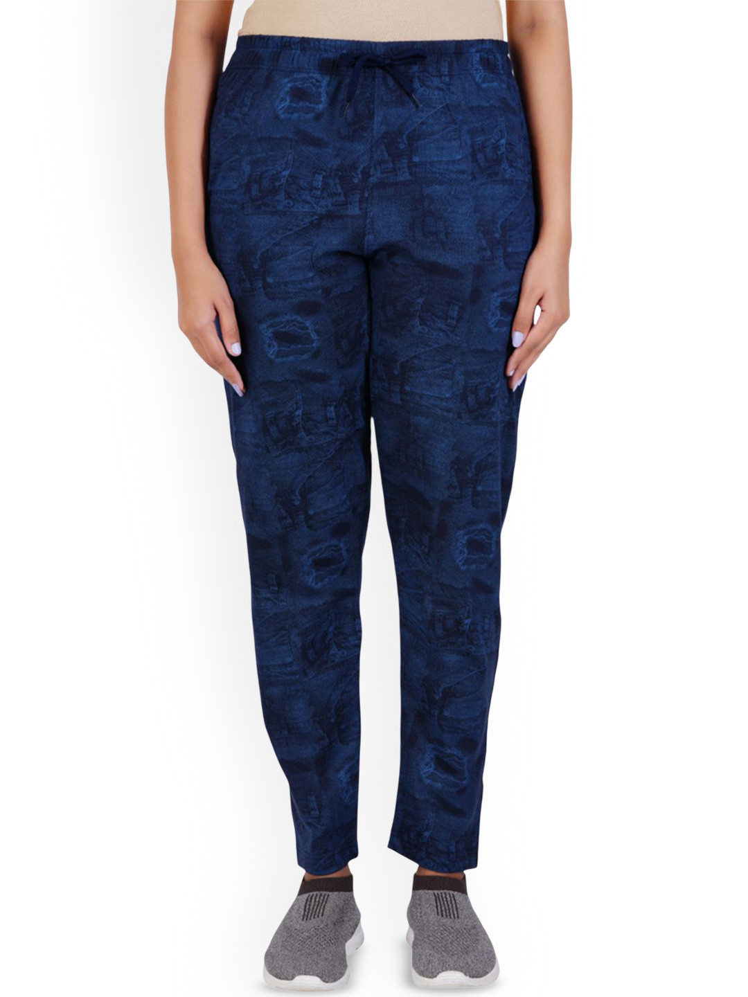 GUIDE Women Printed Cotton Track Pants