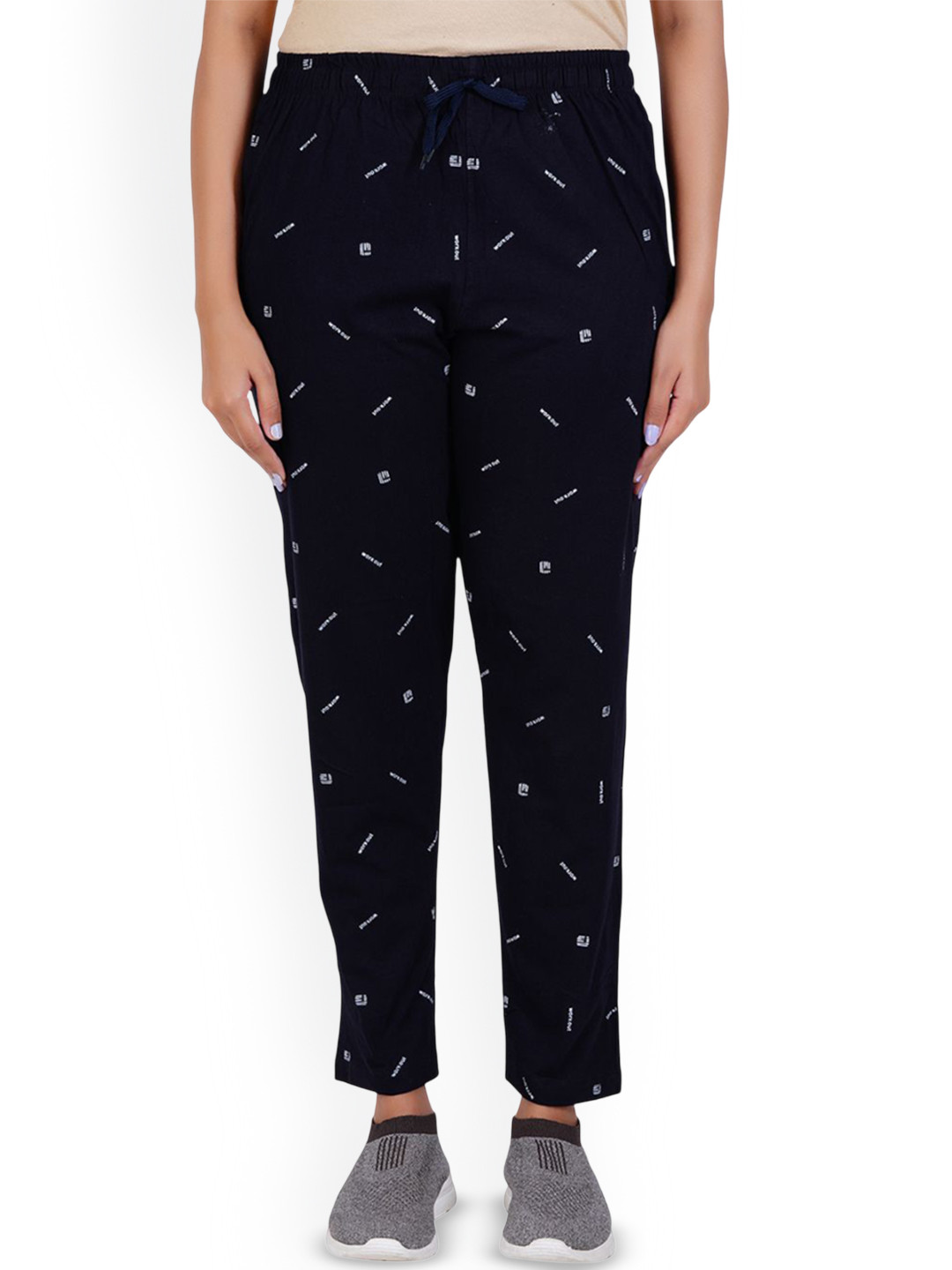 GUIDE Women Printed Cotton Track Pant