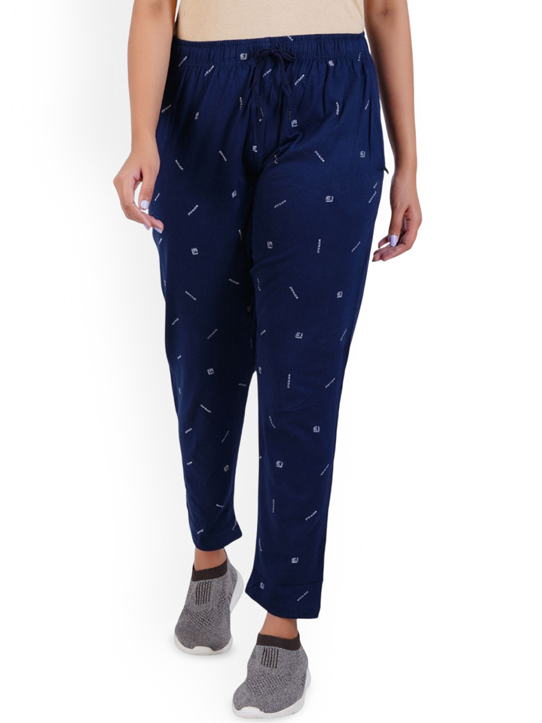 GUIDE Women Printed Cotton Track Pant