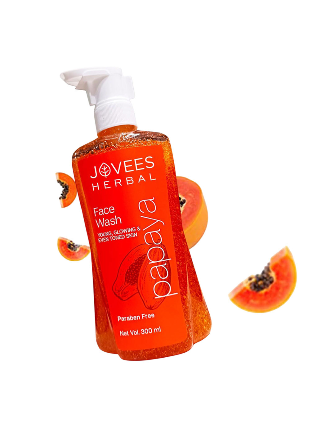 Jovees Herbal Papaya Face Wash - 300 ml