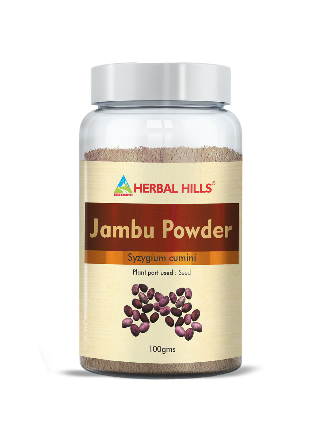 Herbal Hills Jambu Beej Powder Pack of 2 (100 gms each)
