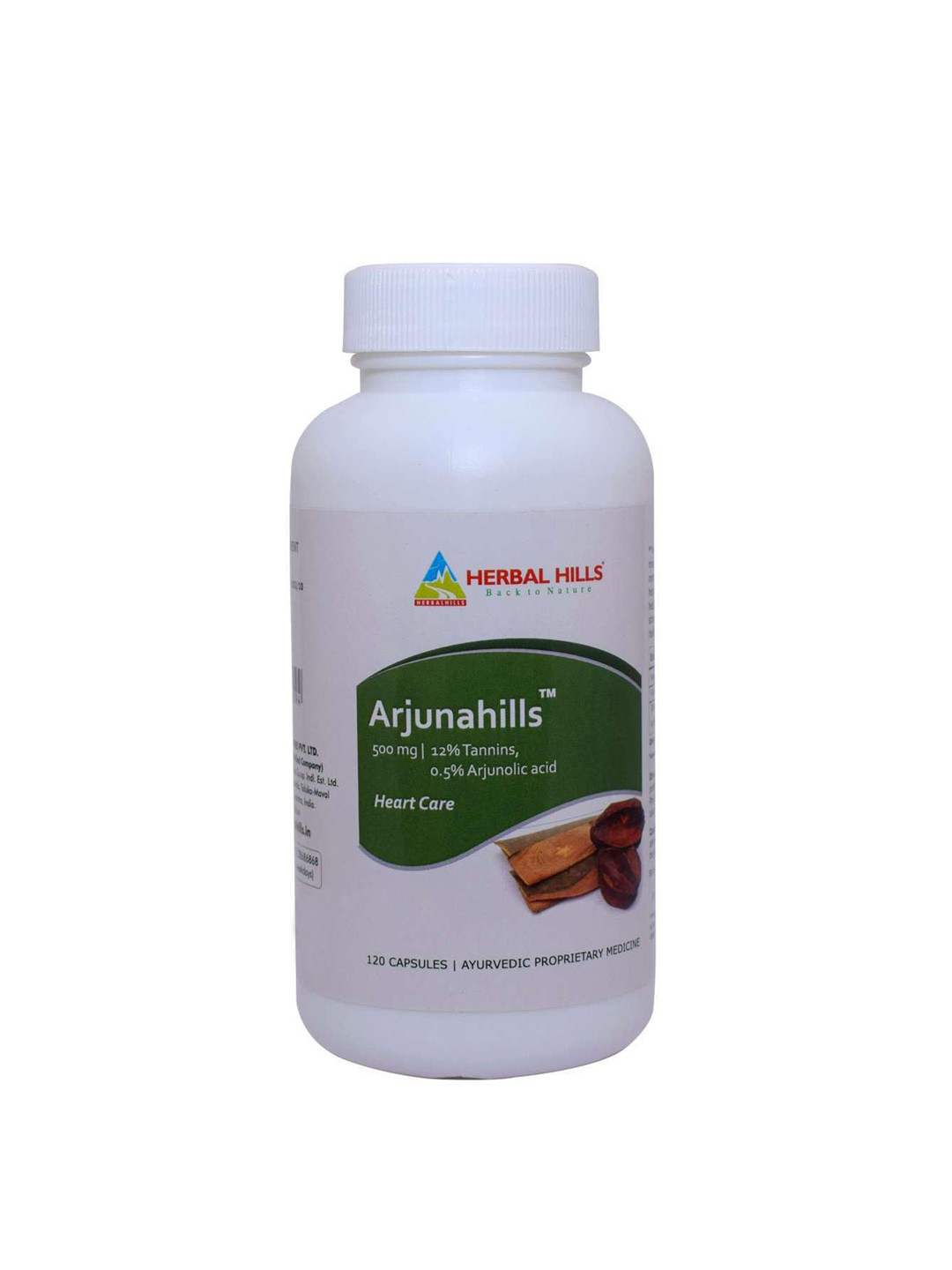 Herbal Hills Arjuna Capsules 120 Count