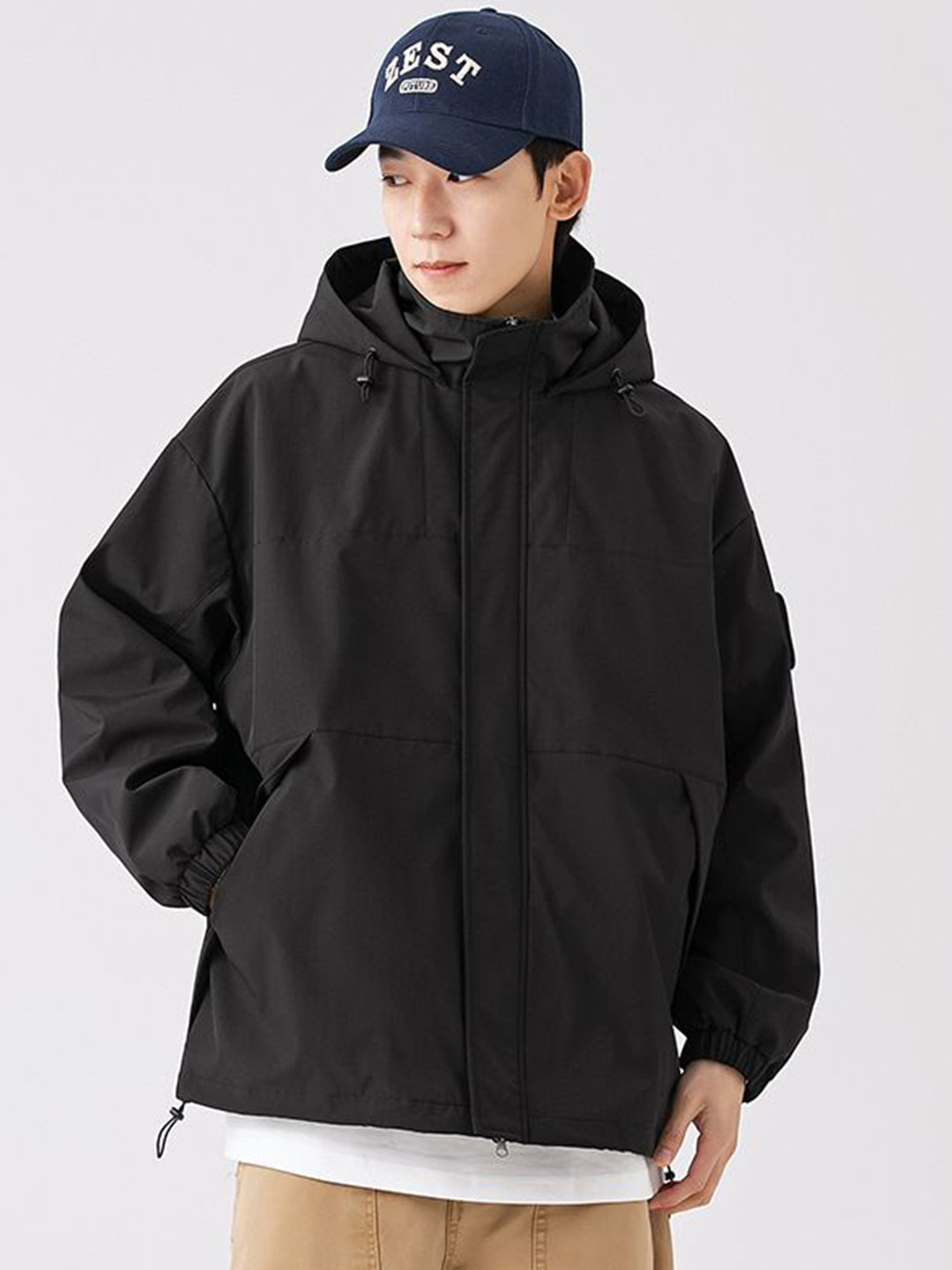 HERE&NOW Men without Crop Sporty Jacket