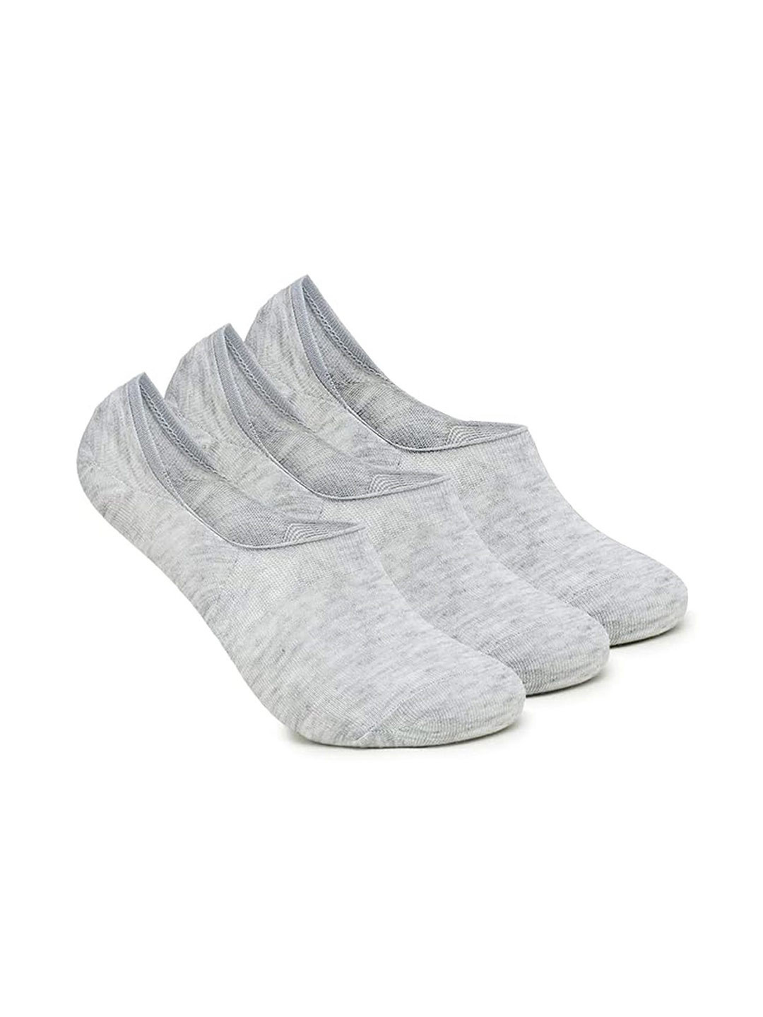 Xjarvis Unisex Pack Of 3 Assorted Shoe Liners-Length Anti-Slip No Show Low Cut Loafer Sock