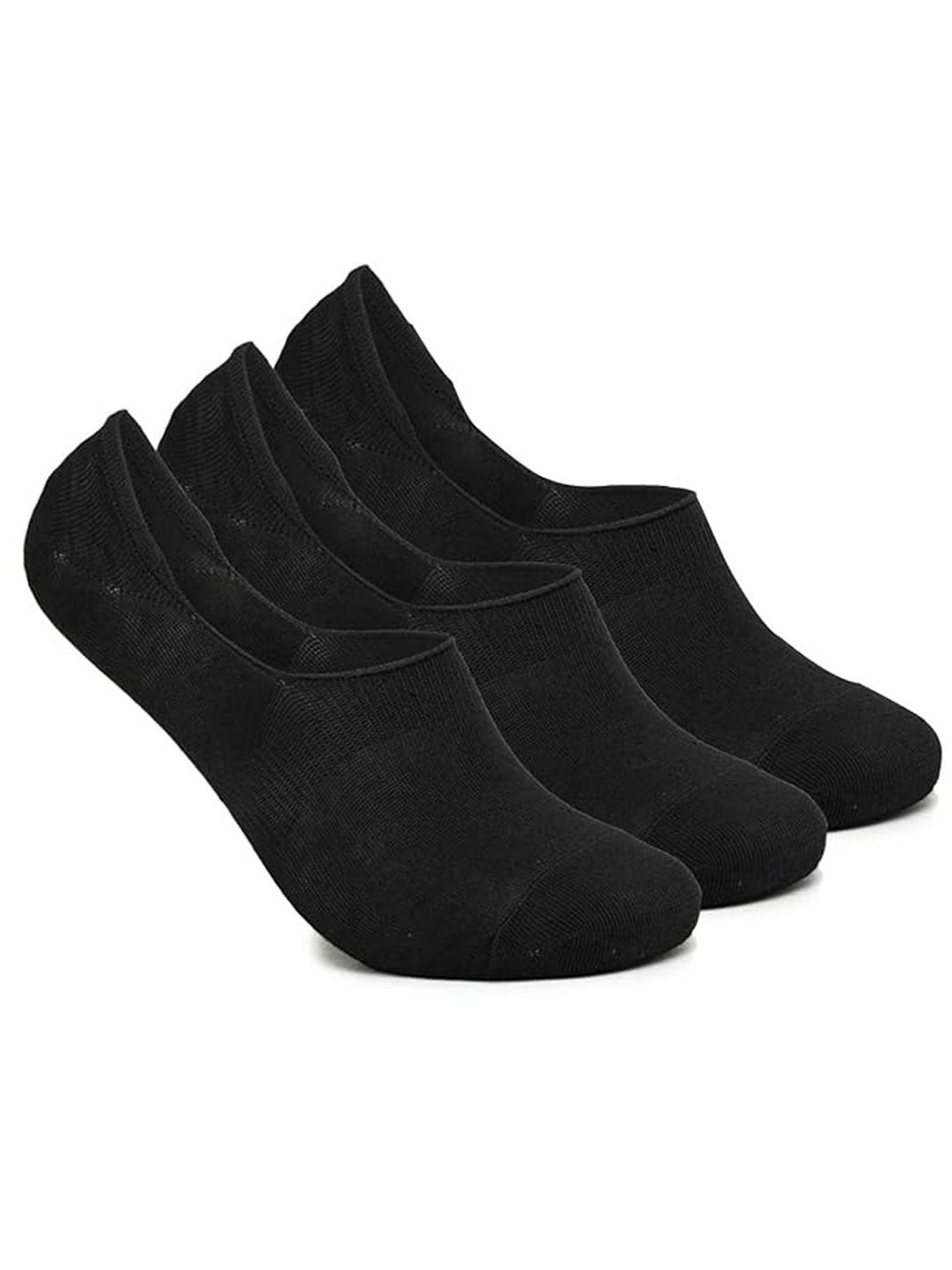 Xjarvis Unisex Pack Of 3 Assorted Anti-Slip No Show Low Cut Loafer Socks