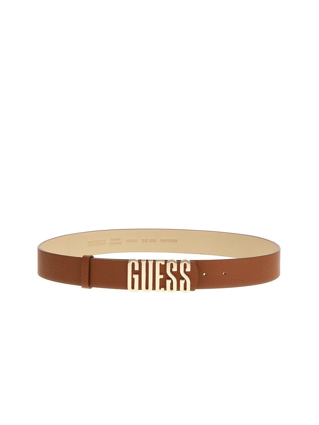 GUESS Women Textured PU Belt
