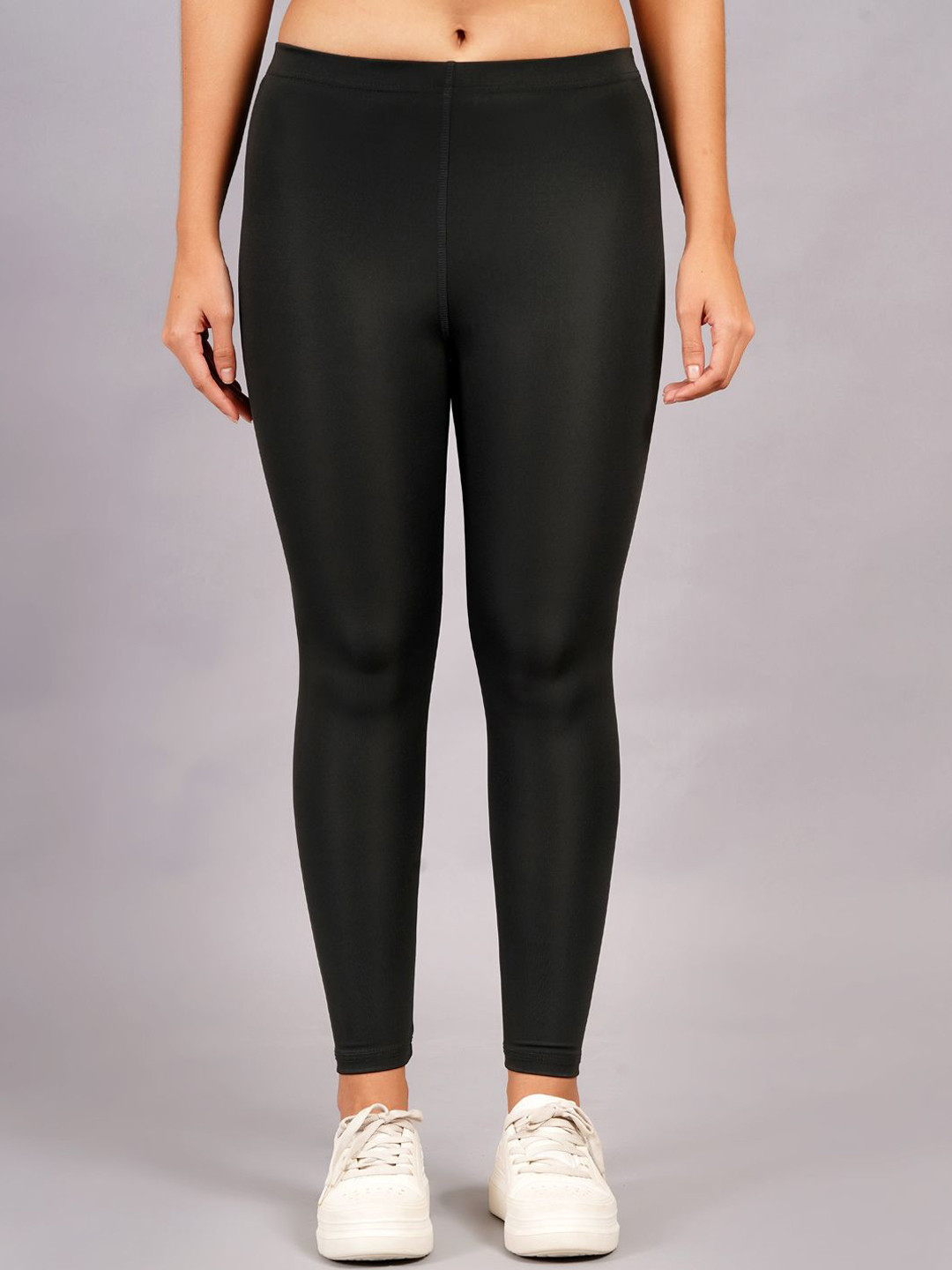 NEVER LOSE Women Tummy Control Workout Ankle-Length Tights