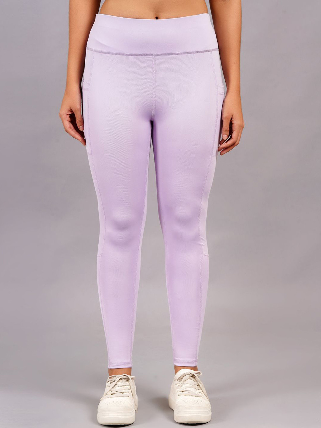 NEVER LOSE Women Tummy Control Workout Ankle-Length Tights