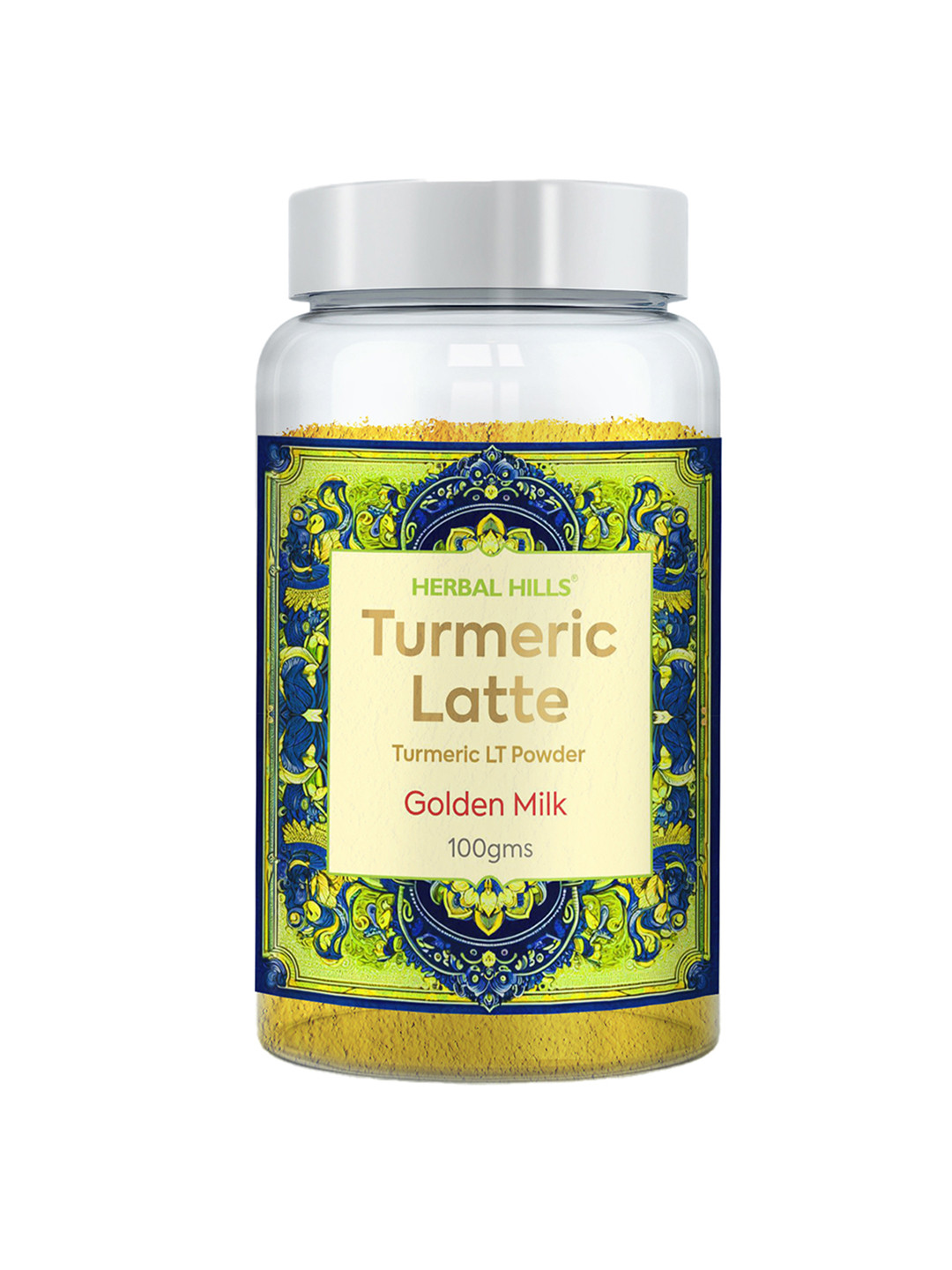 Herbal Hills Turmeric Latte 100 gm (100 Pack 4)
