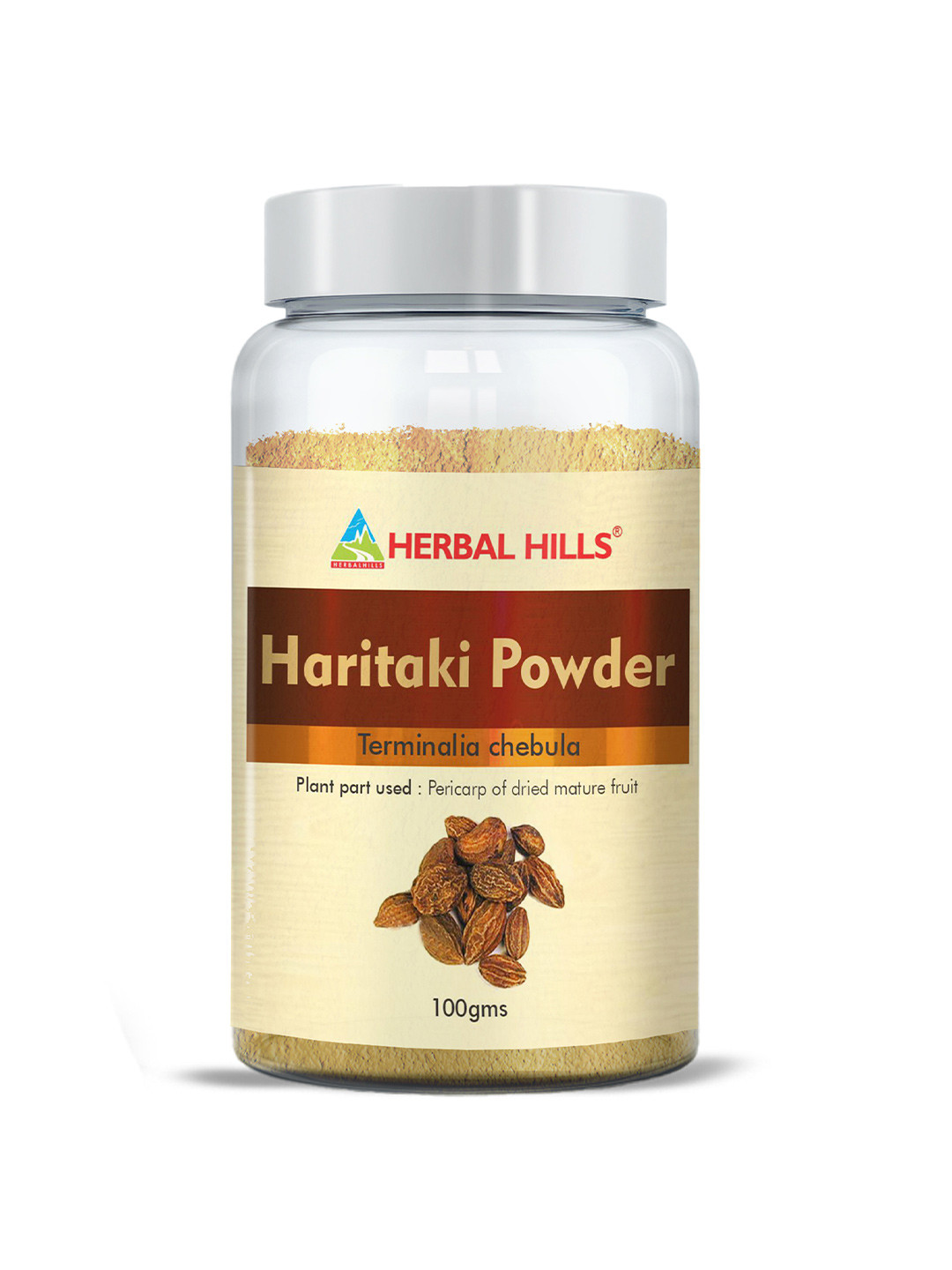 Herbal Hills Haritaki/Harde Powder (100 Gram Pack of 2)