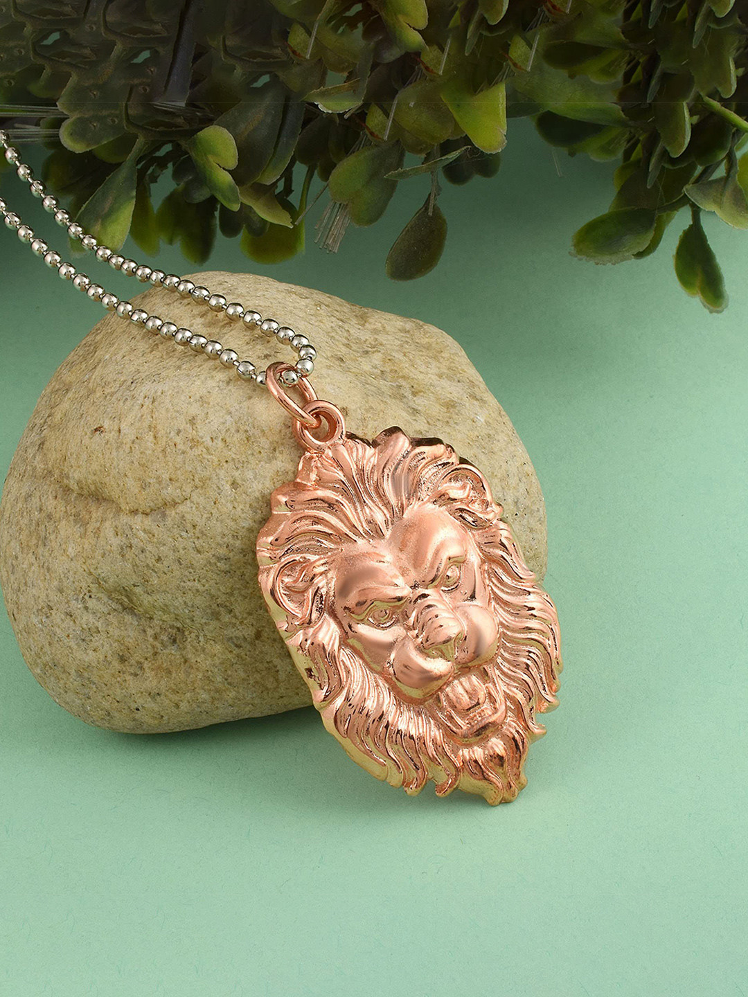 MEMOIR Copper-Plated Animal Shaped Pendants with Chains