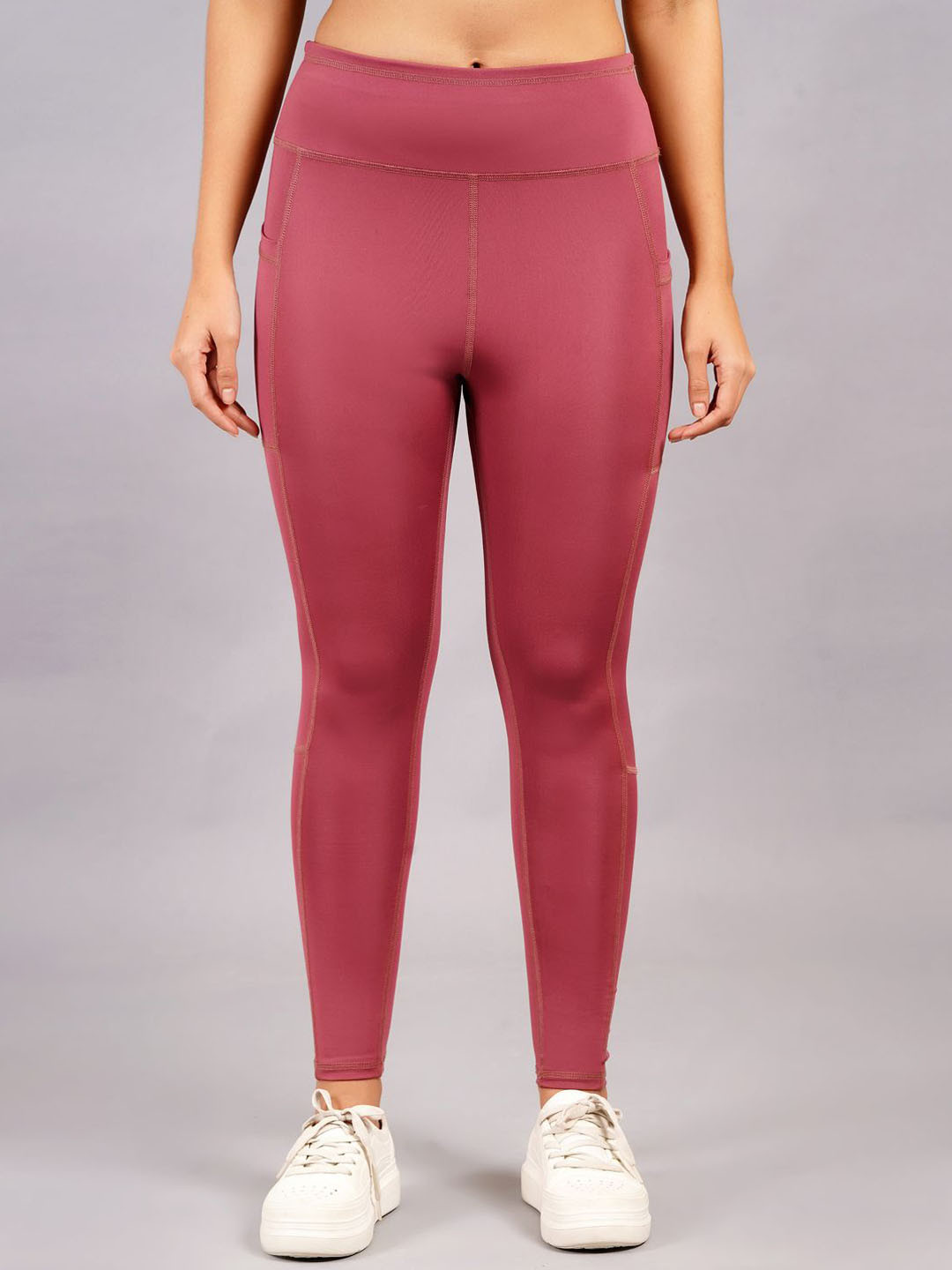 NEVER LOSE Women High Waist Tummy Control Workout Running Yoga Tights