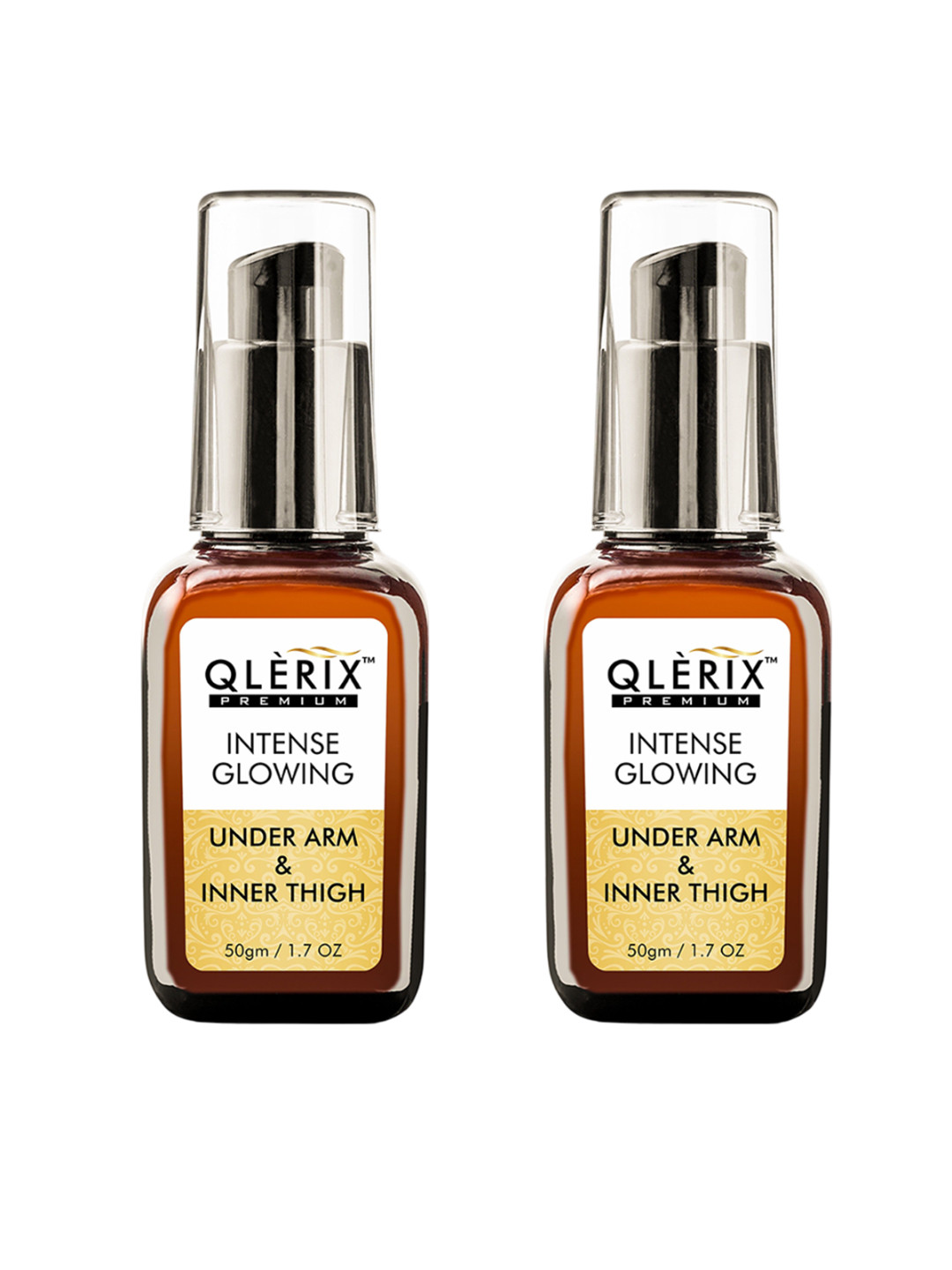 QLERIX Set Of 2 Intense Glowing Under Arm & Intense Thigh Cream - 50 g each