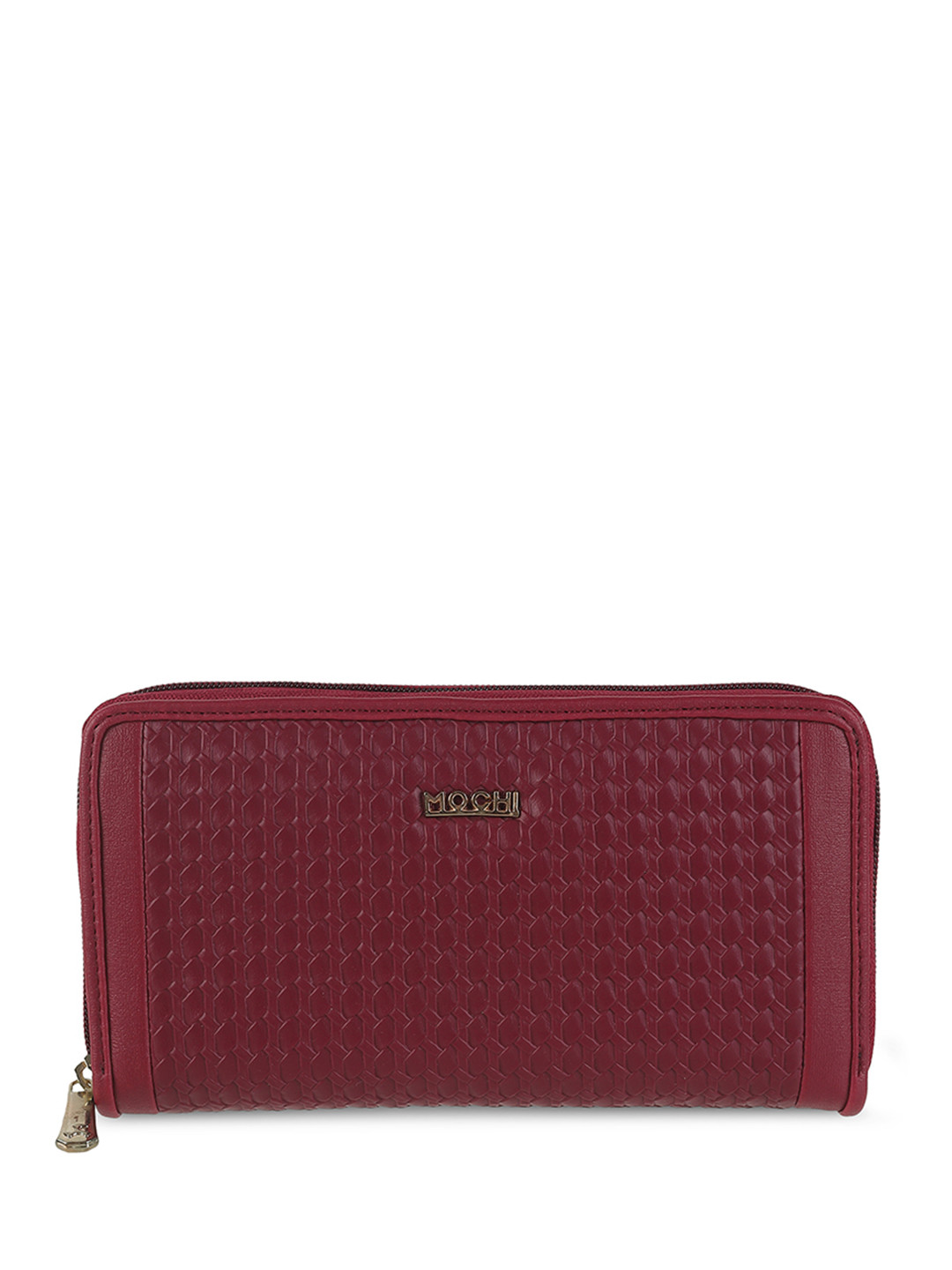 Mochi Women Textured Zip Around Wallet