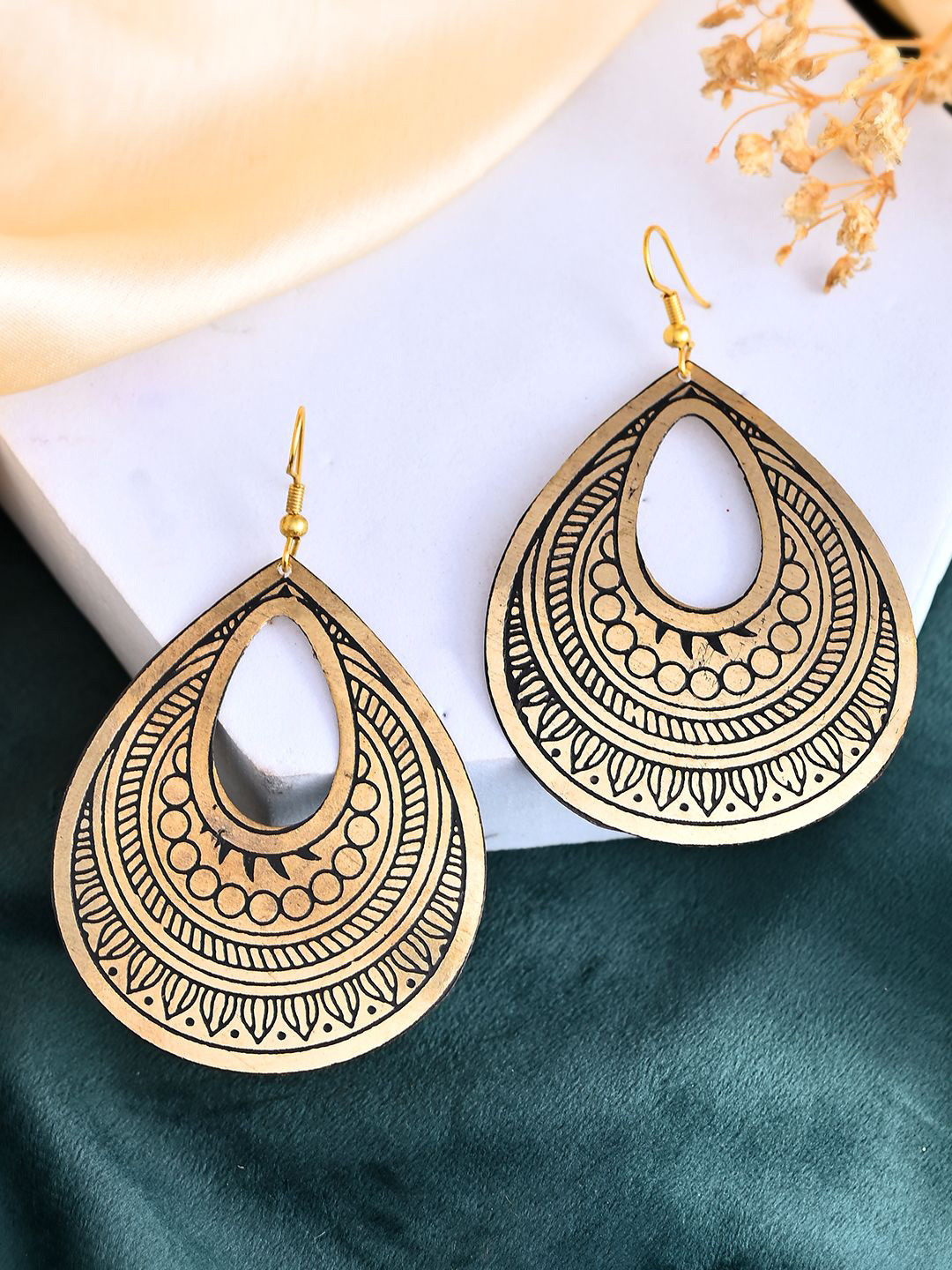 Silvermerc Designs Rhoium Plated Classic Drop Earrings