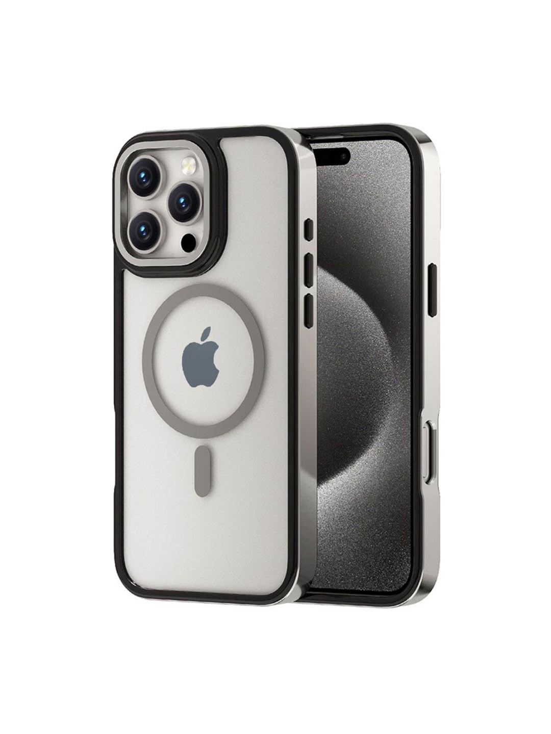 Luxury Kase LK178 Electroplate Titanium Plated Wireless Solid iPhone 13 Pro Back Case