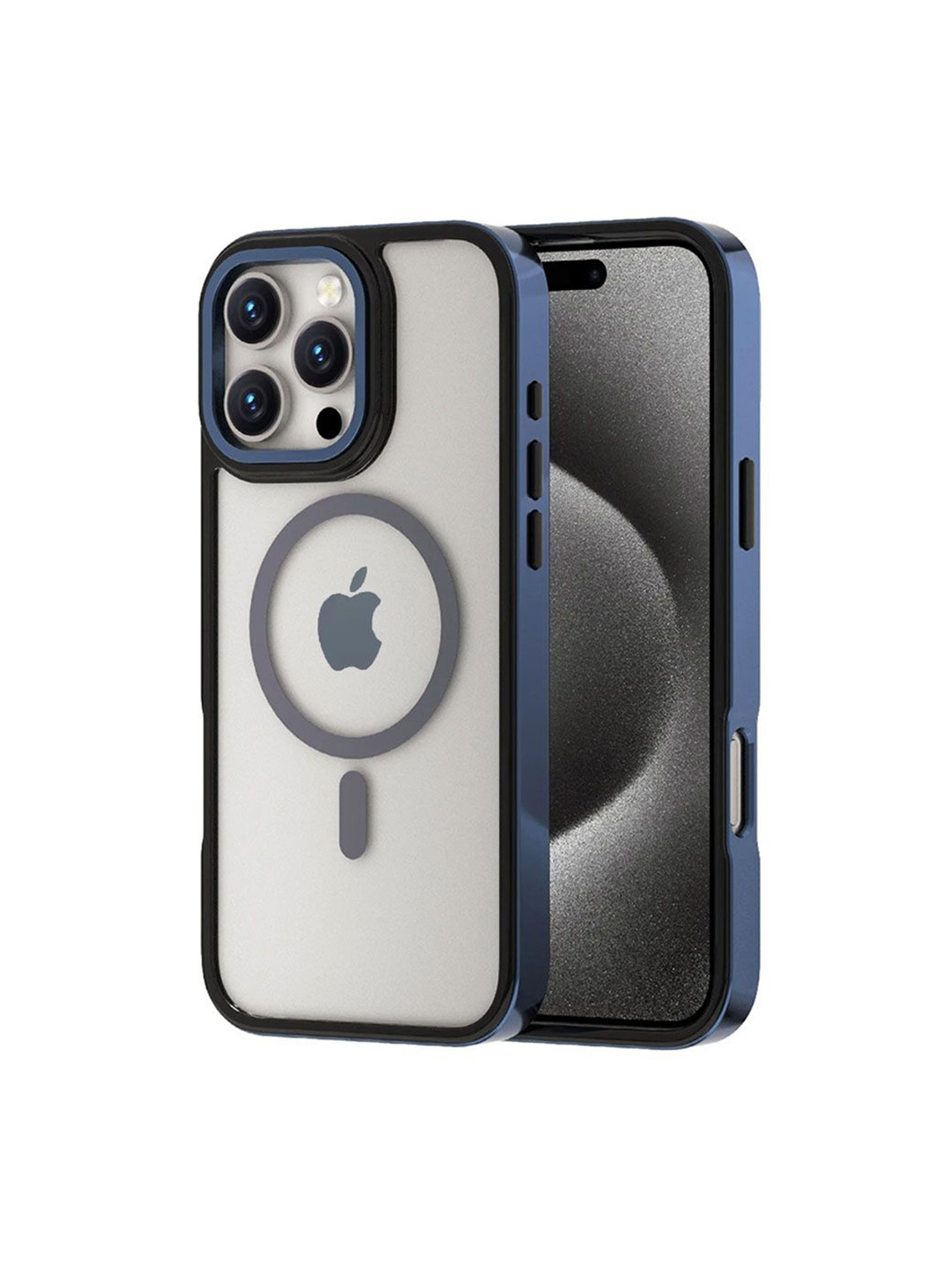 Luxury Kase LK178 Electroplate Titanium Magnet Wireless Solid iPhone 13 Pro Back Case