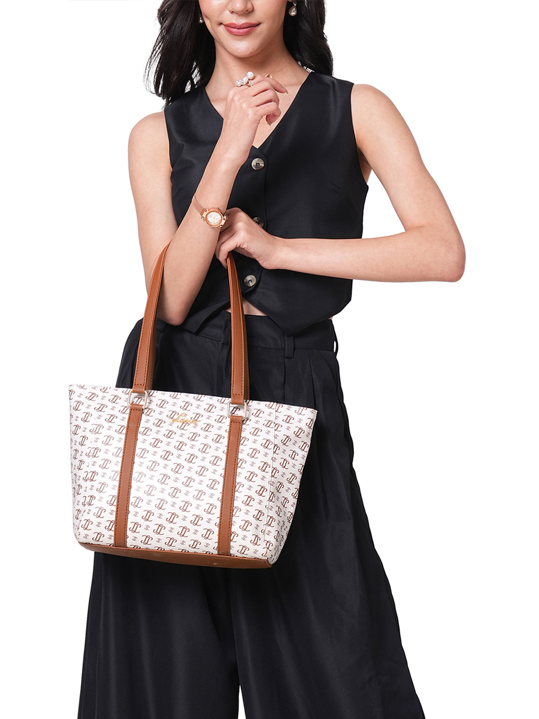 Lavie Mono LL Veronica Women's Small Tote Handbag