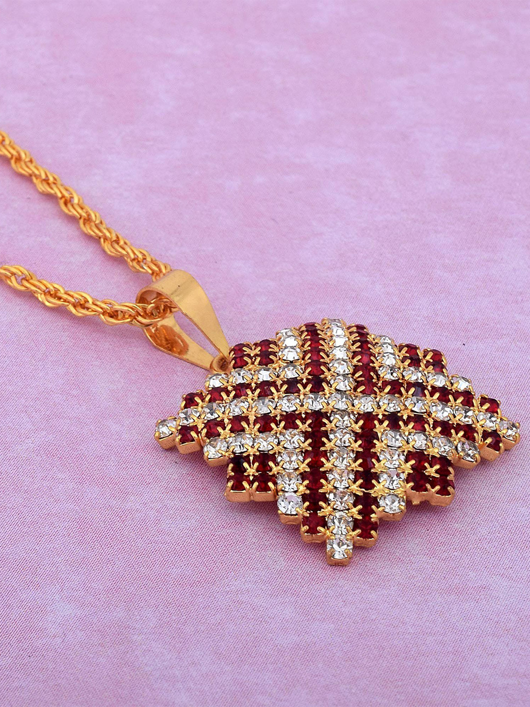 MEMOIR Gold-Plated Geometric Pendants & Chains