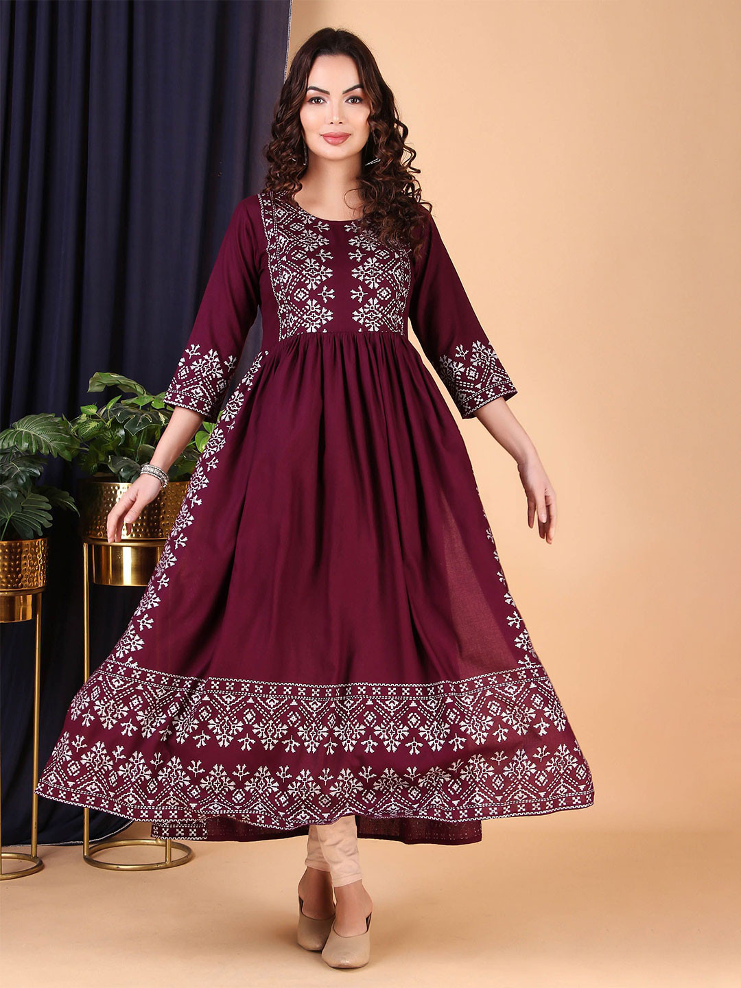 TARANJAL Women Ethnic Motifs Printed Kurta