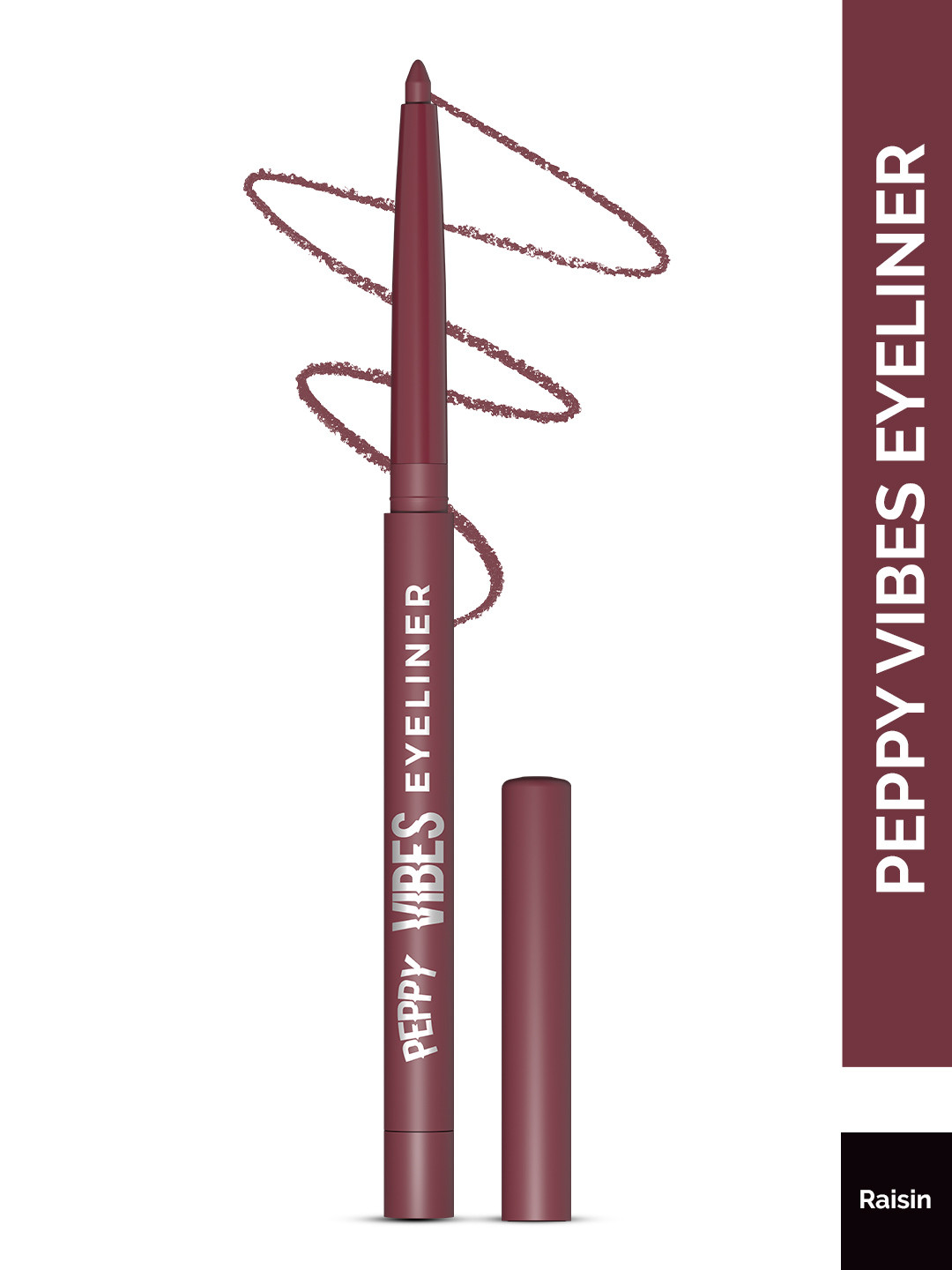 GLAM21 Peppy Vibes Matte Smooth Eyeliner - Raisin