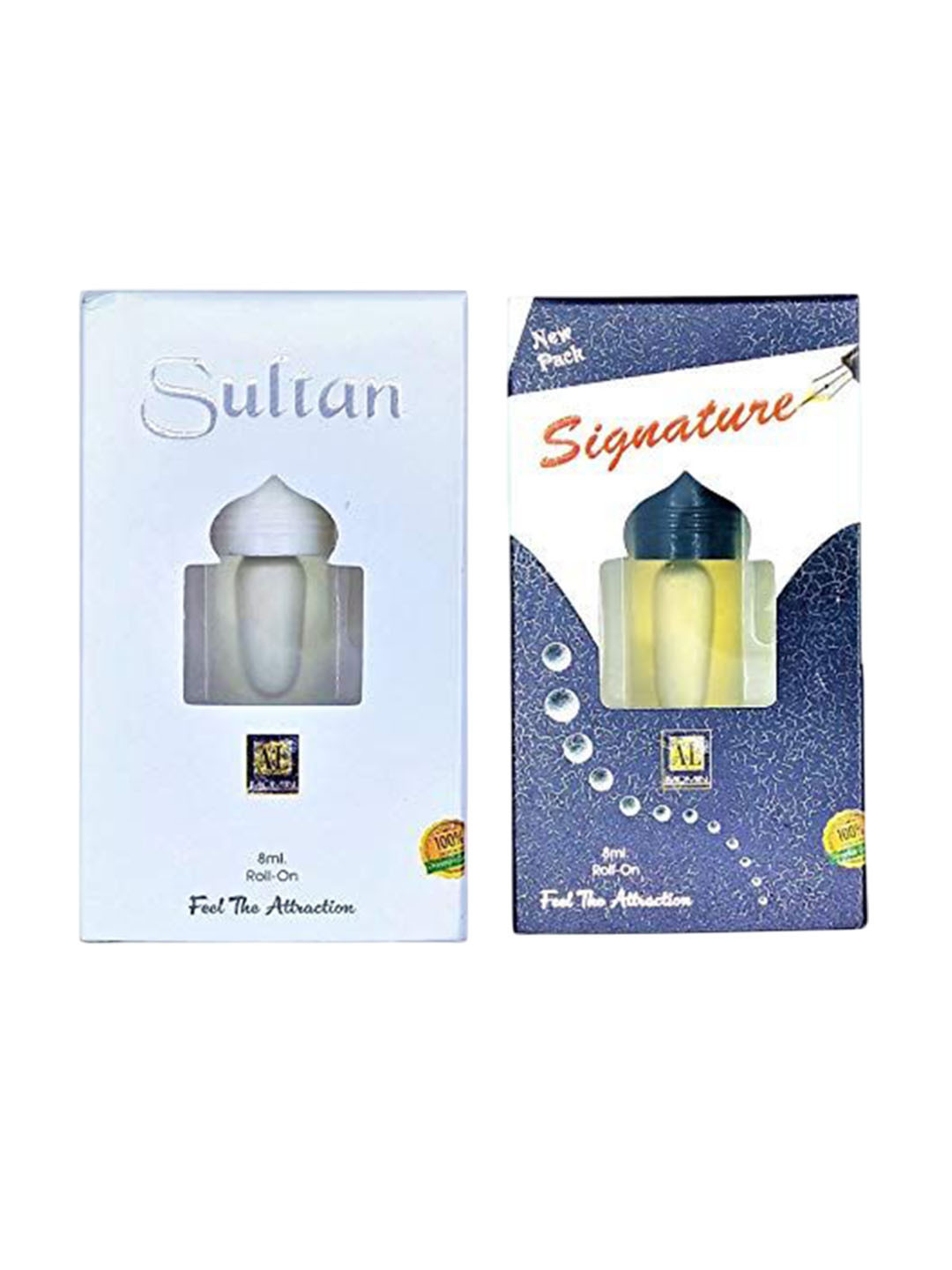 RAVIOUR LIFESTYLE Set Of 2 Sultan & Signature Alcohol Free Attar- 8 ml Each