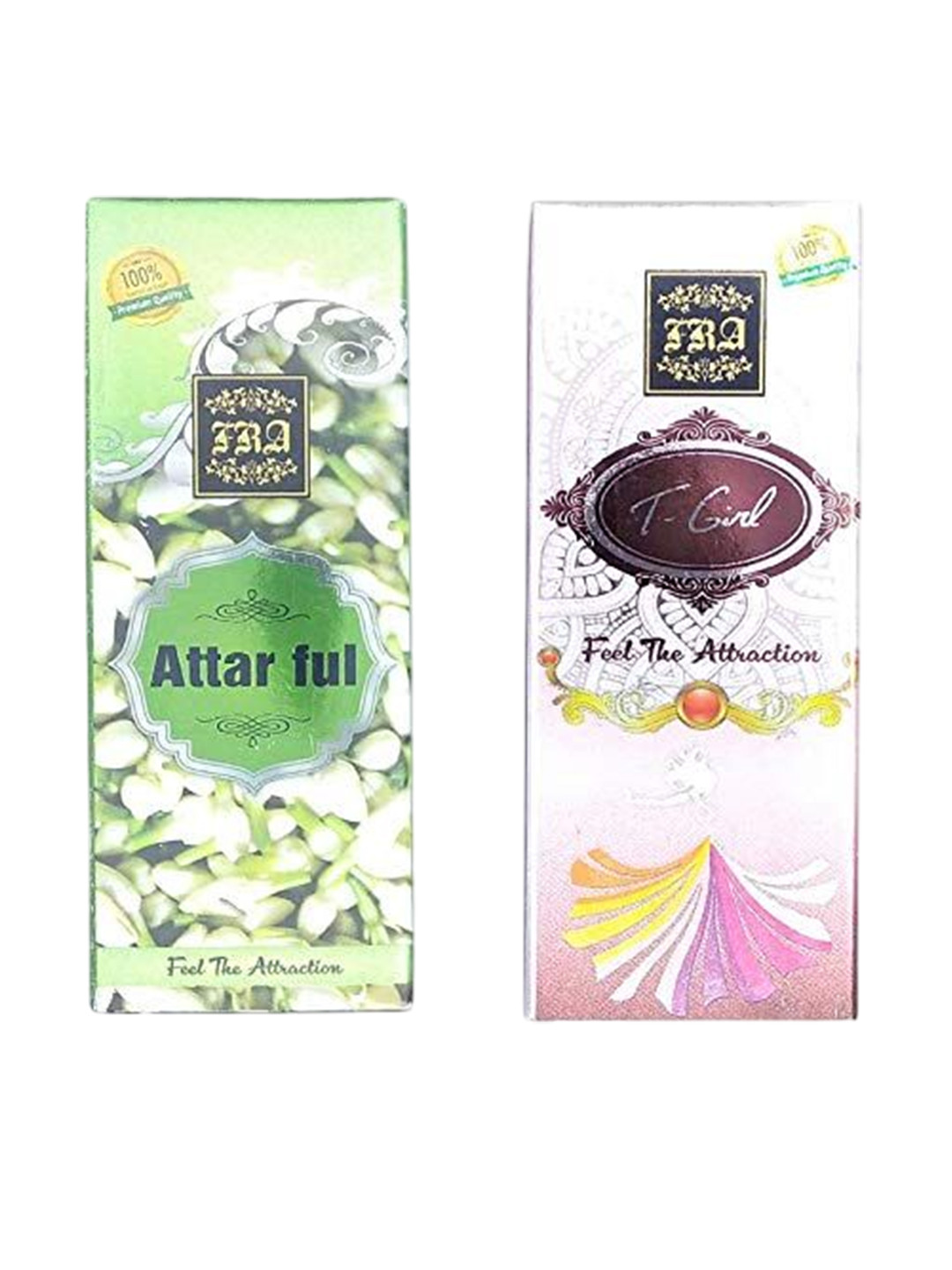RAVIOUR LIFESTYLE Set Of 2 T Girl & Attar Full Alcohol Free Attar - 8 ml Each
