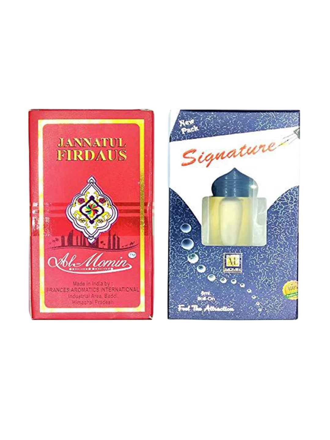 RAVIOUR LIFESTYLE Set Of 2 Signature & Jannat Ul Firdous Roll On Attar - 8 ml Each