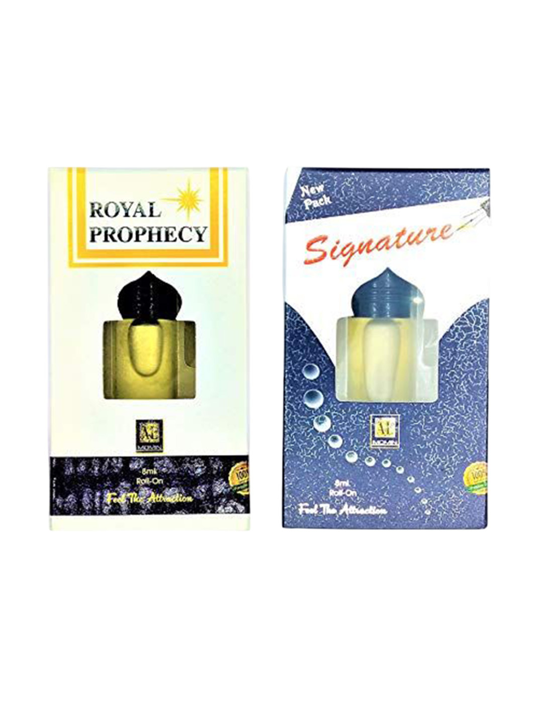 RAVIOUR LIFESTYLE Set Of 2 Signature & Royal Prophecy Roll On Attar - 8 ml Each