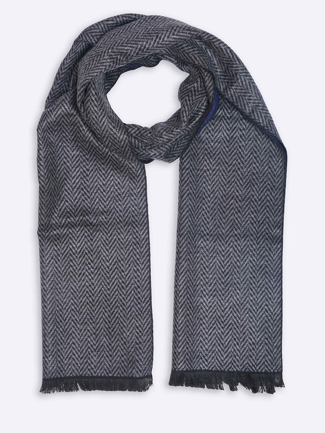 Tossido Unisex Geometric Reversiblr Muffler