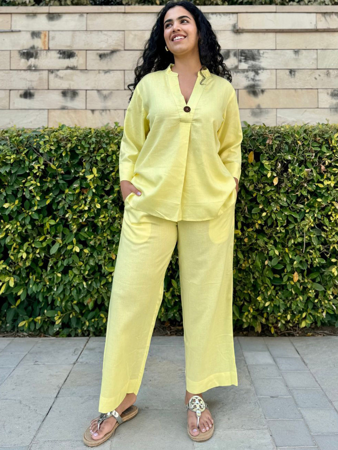 Minimul 100% Linen Co-ord set