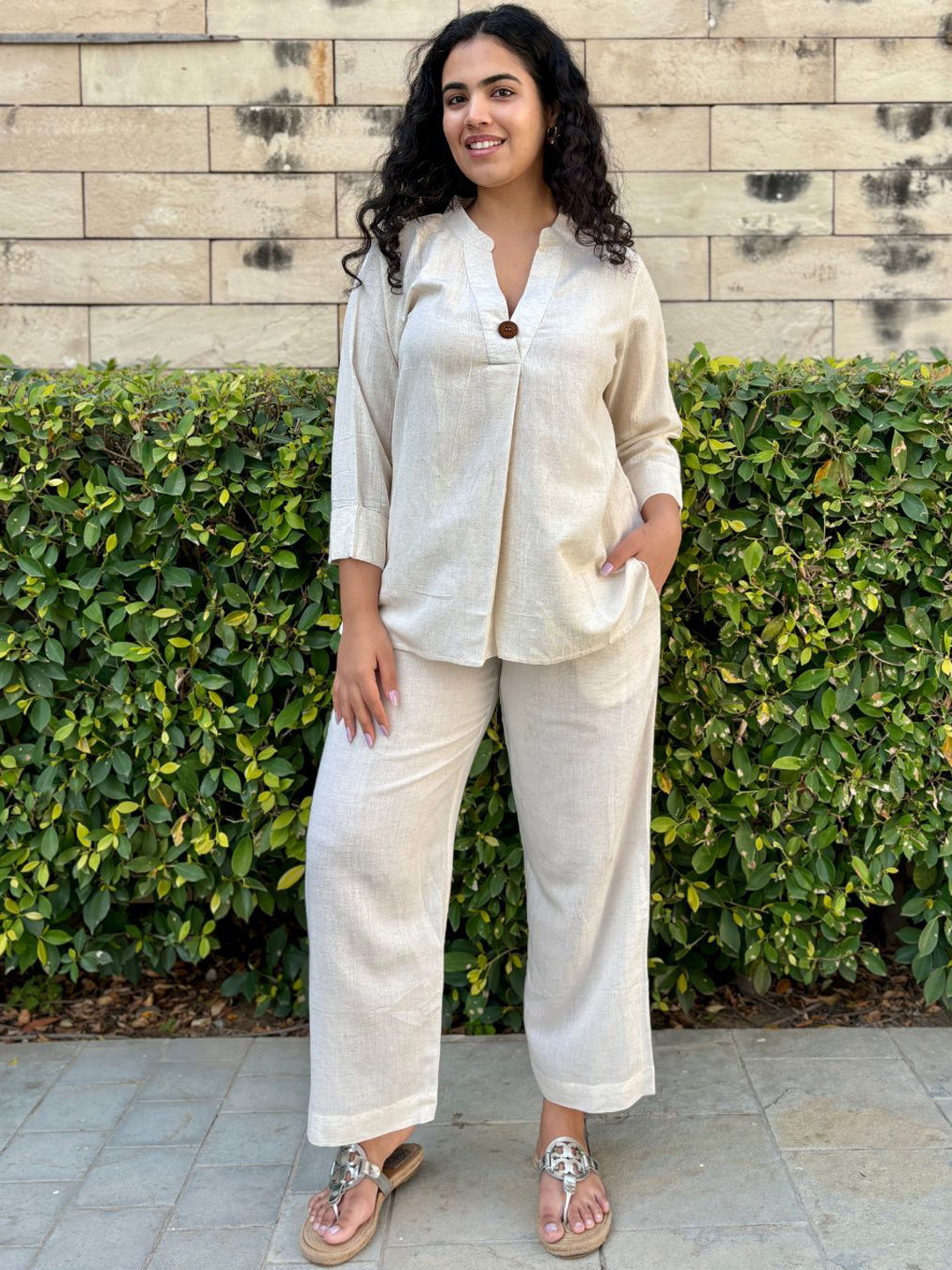 Minimul 100% Linen Co-ord set