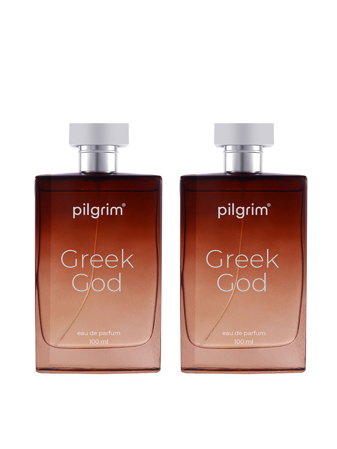 Pilgrim Set Of 2 Greek God Long Lasting Eau De Parfum - 100ml Each