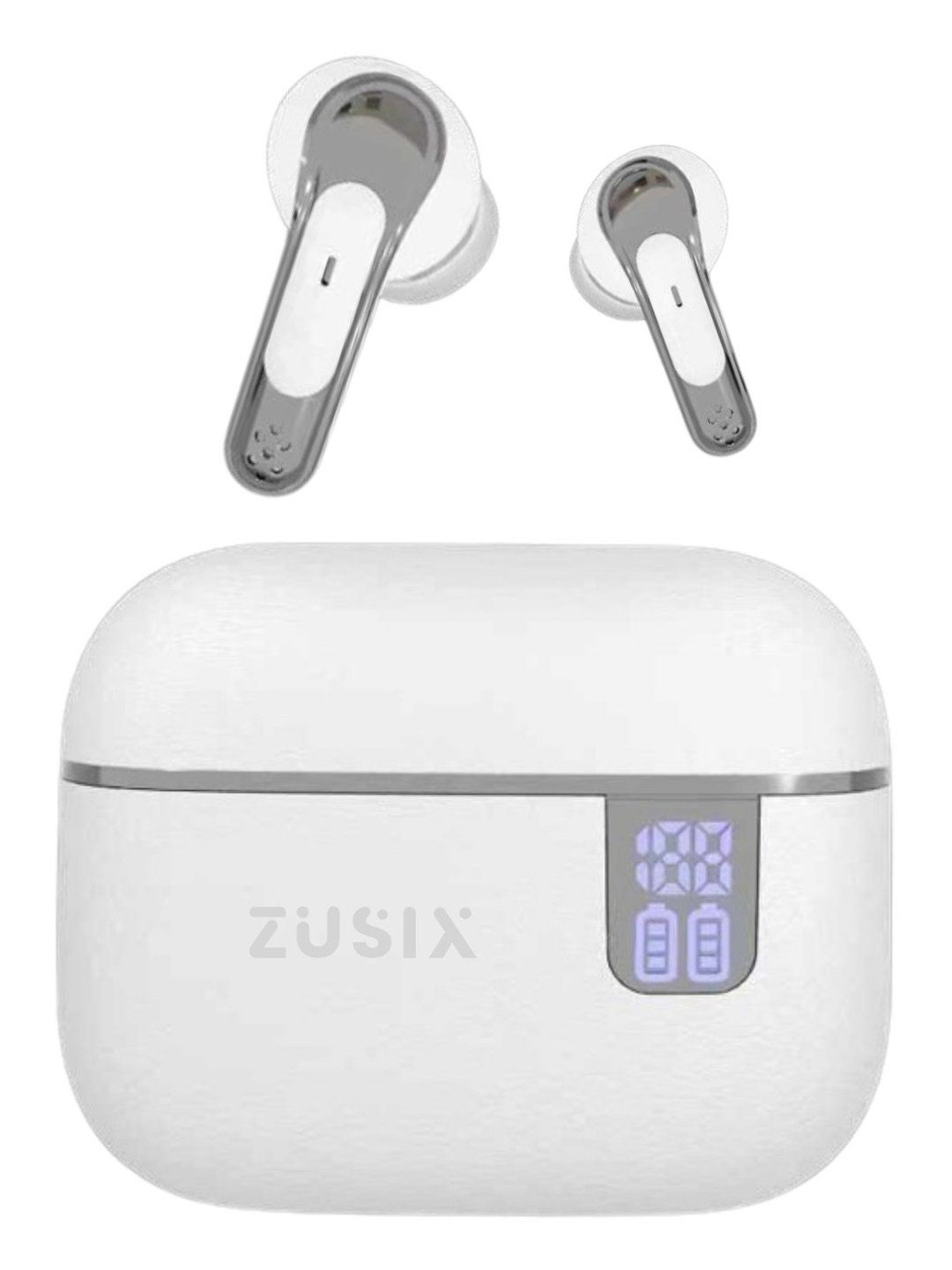 zusix AuraPods 310 Truly Wireless Earbuds with 70H Playtime- Deep Bass & Digital Display