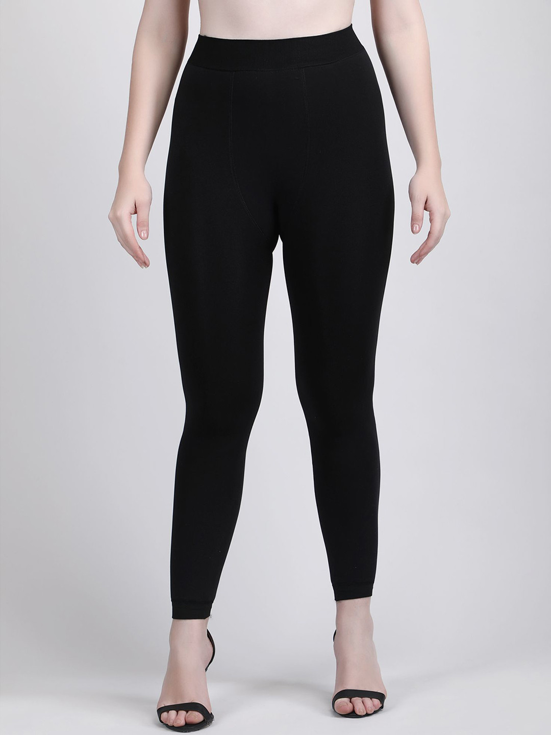 DUNBERRY LONDON Women Sherpa Black Fur Fleece Winter Thermal Bottoms