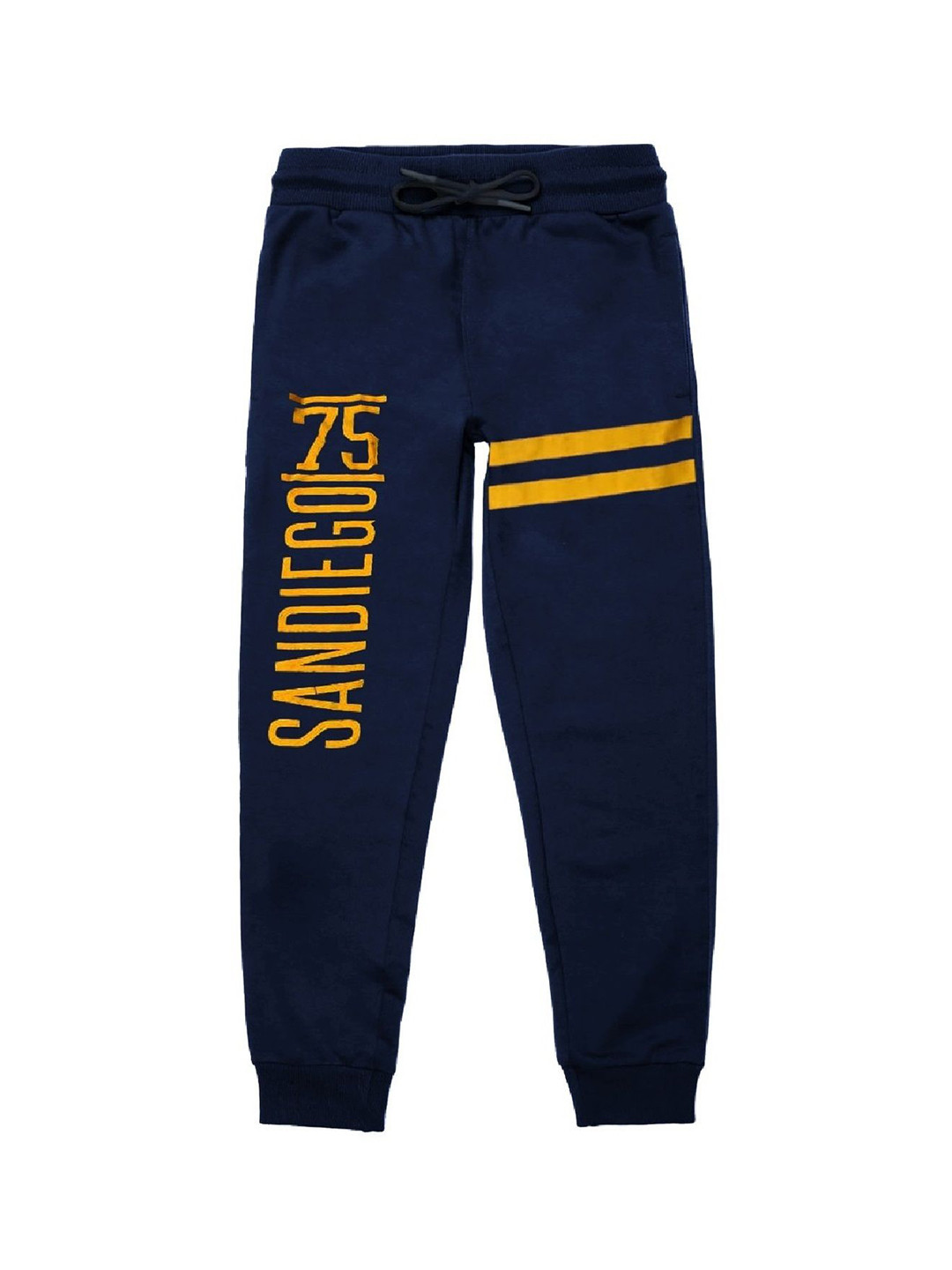 Kaff Boys Typography Printed Mid-Rise Outdoor Toddler Casual Joggers