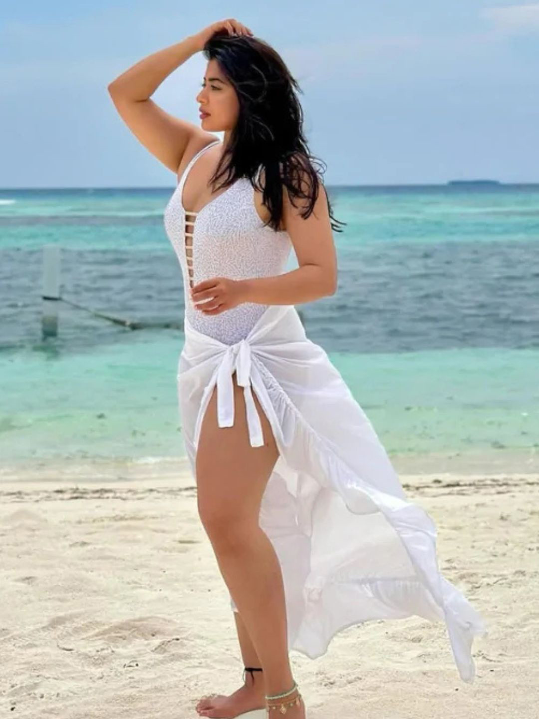 ANGEL CROSHET Pack Of 2 Hawaii Beach Wrap Sarong