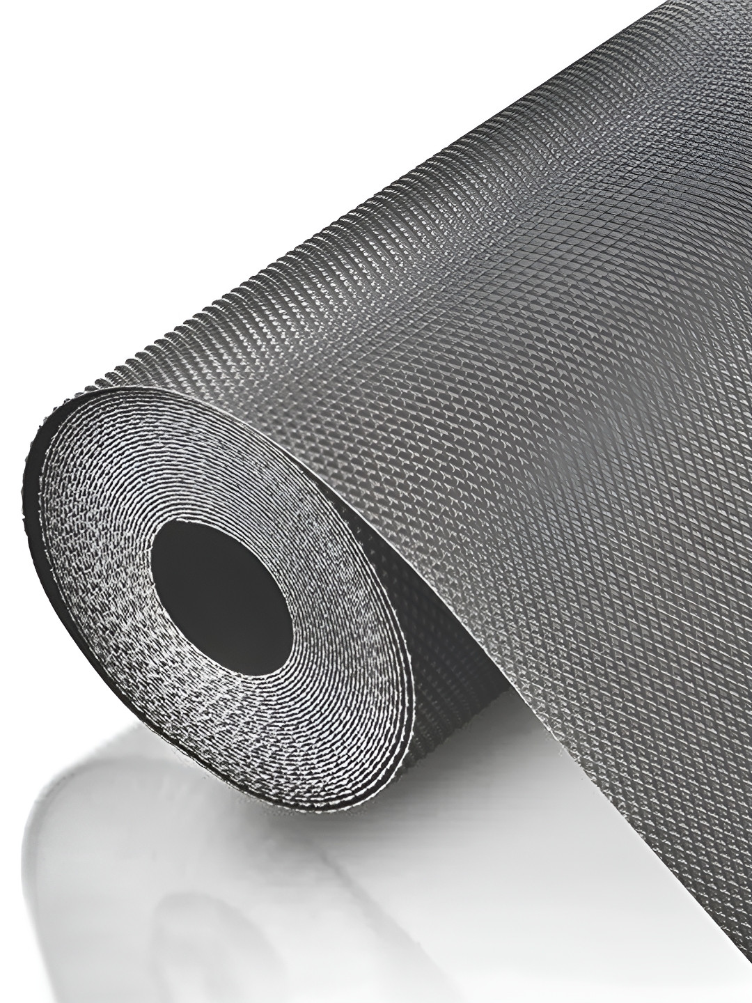 Story@home Dark Grey Daimond Textured 3 Meter Water Resistant Shelf Liner Roll