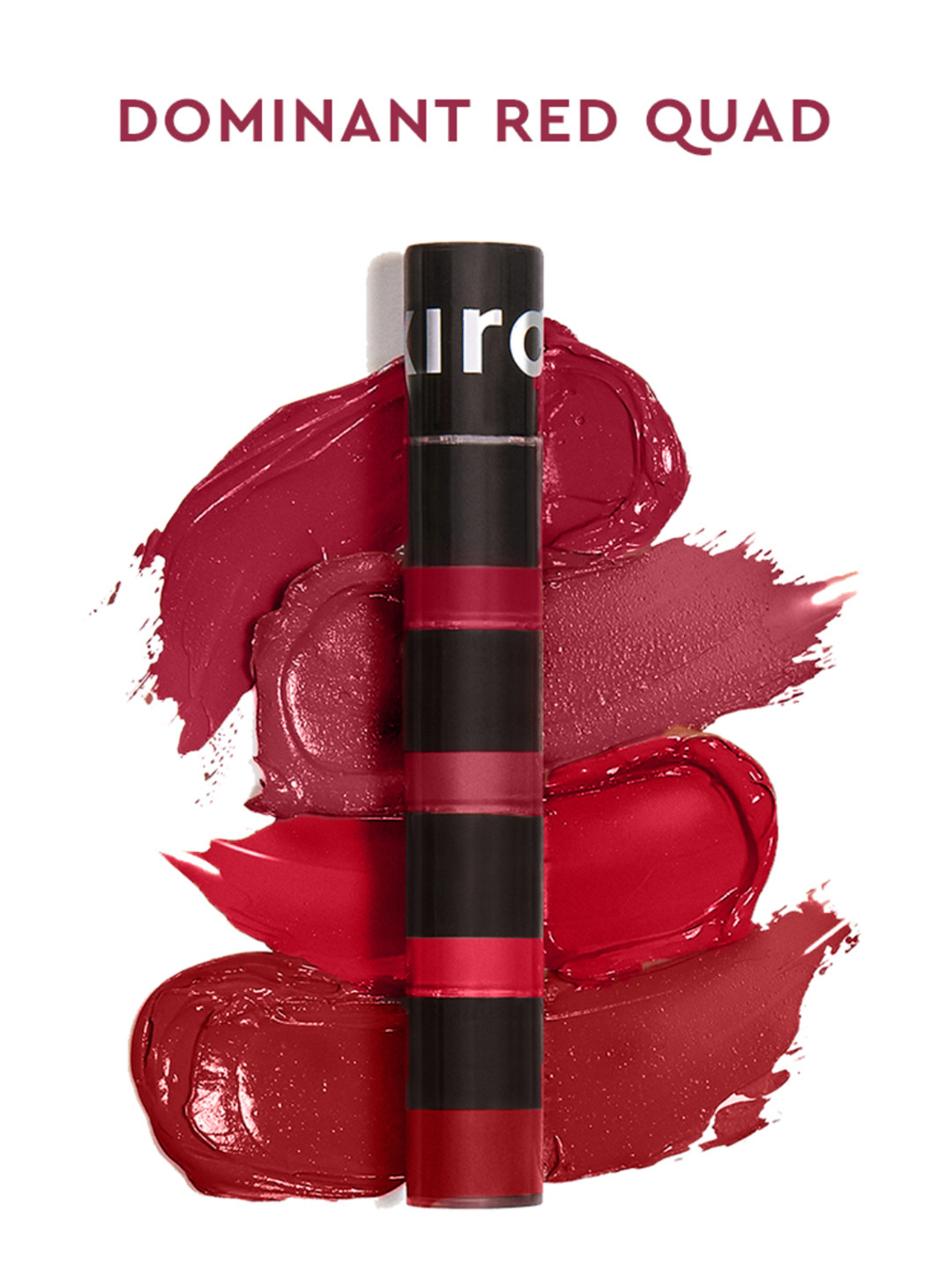 KIRO Four Play Non Stop Airy Matte Liquid Lipstick - 6 ml -Dominant Red Quad