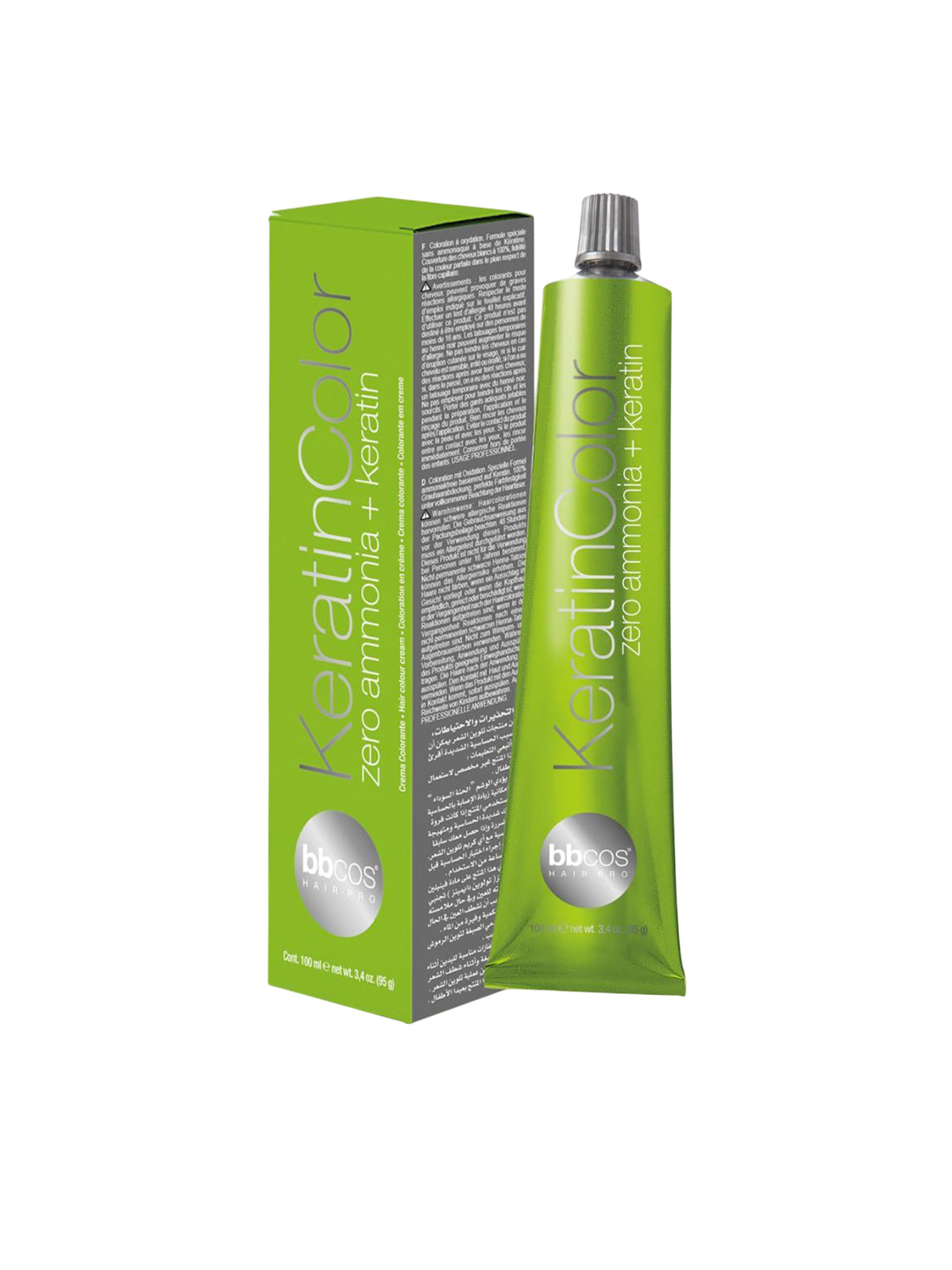 Bbcos Hair Pro KeratinColor Cream 5/0 - 100 ml -Light Brown