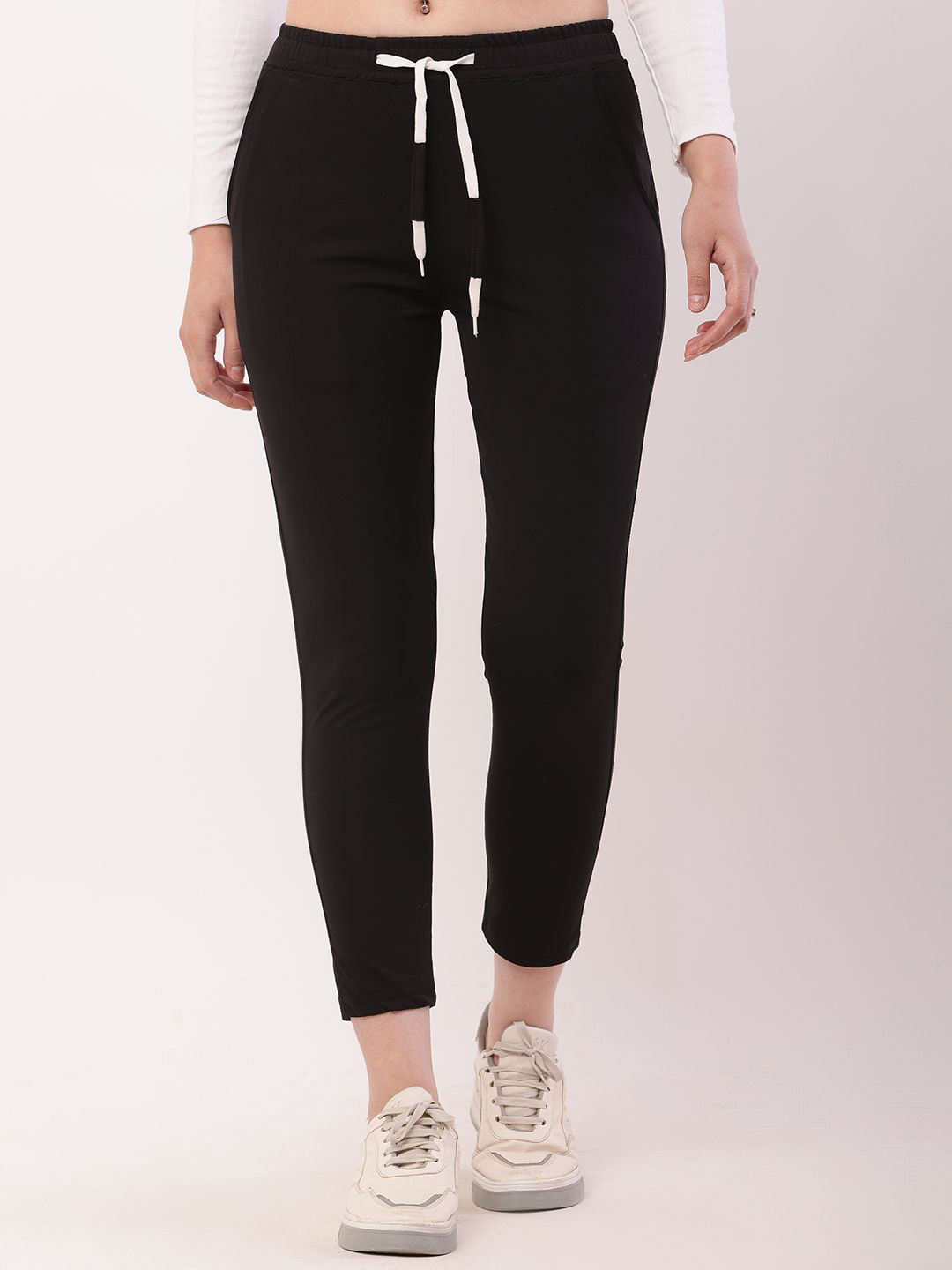 RiseMax Women Straight-Fit Track Pants