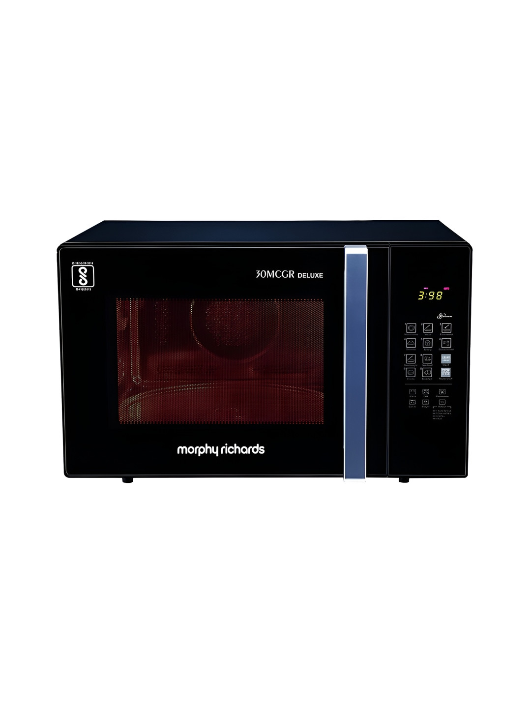 Morphy Richards 30MCGR Black Convention Microwave Oven