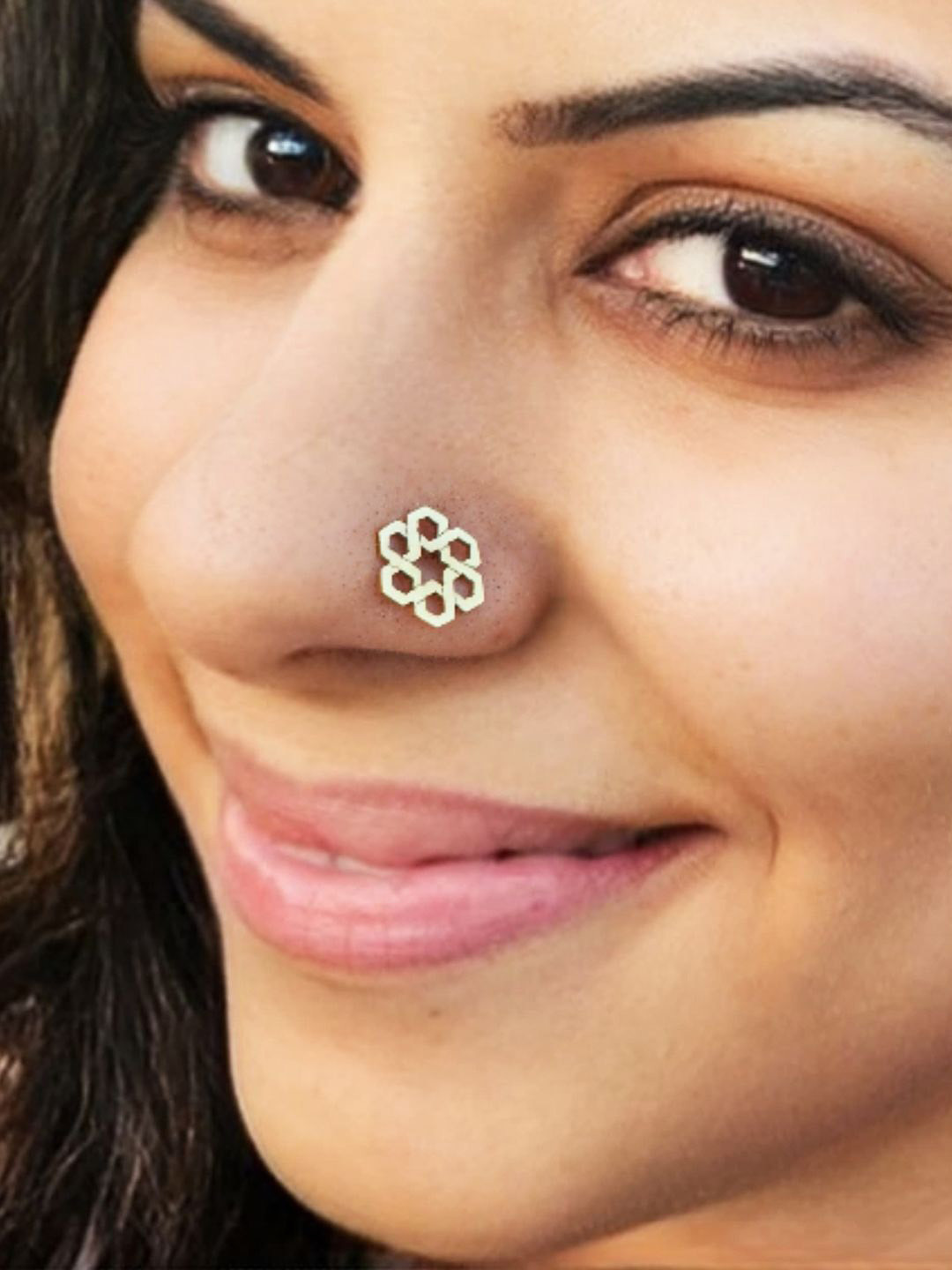 Sangria Celtic Weave Stud Nosepin