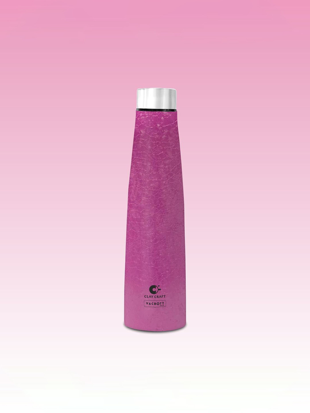 Clay Craft Vacbott Chariott 900Ml Single-Wall Stainless Steel BIS Approved Water Bottle