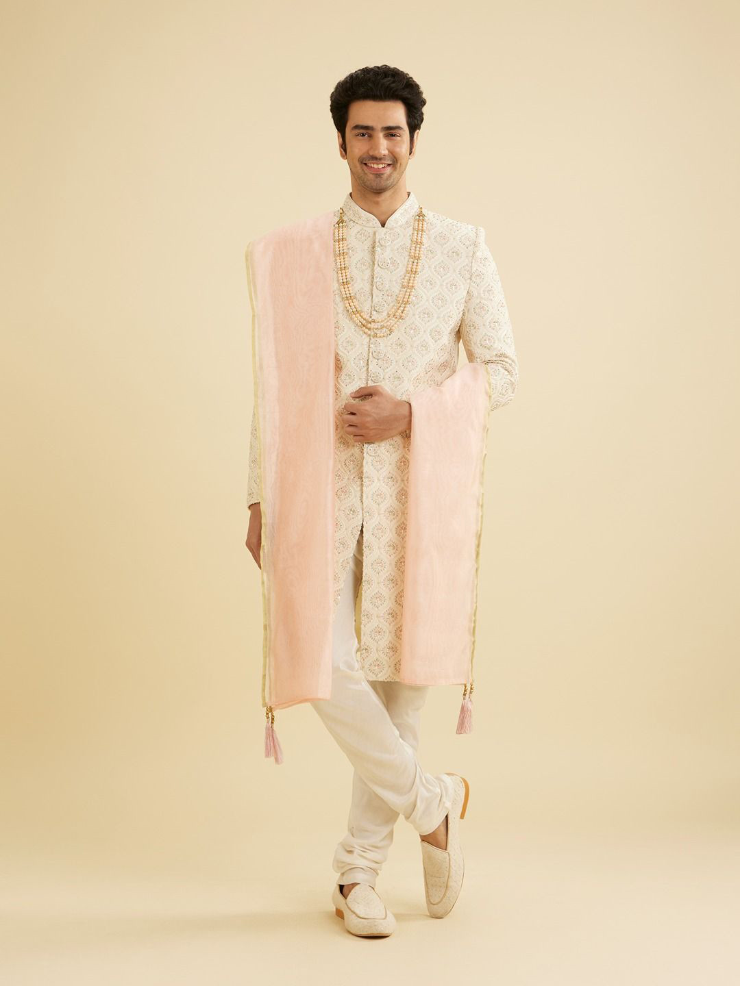 Manyavar Men Self Design Dupatta