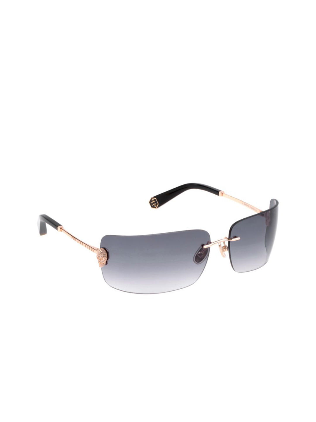 PHILIPP PLEIN Women Rectangle Sunglasses with UV Protected Lens SPP027S95300SG